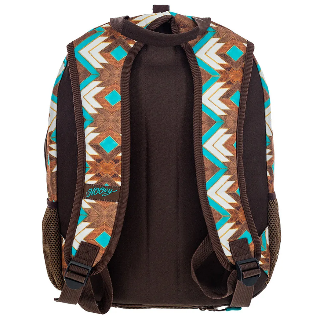 Hooey Brown & Turquoise Aztec Backpack