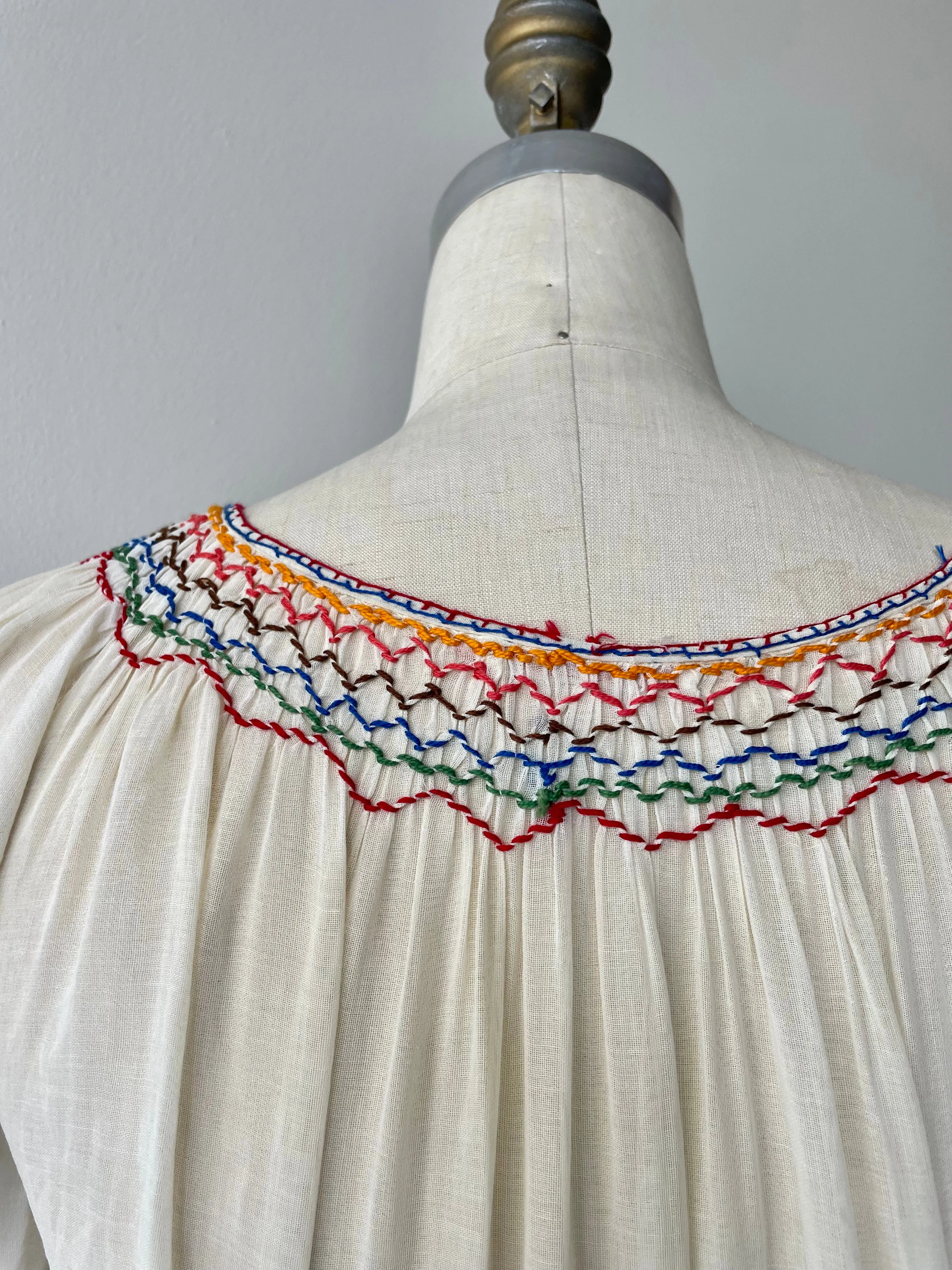 Hungarian Embroidered Dress | 1930s