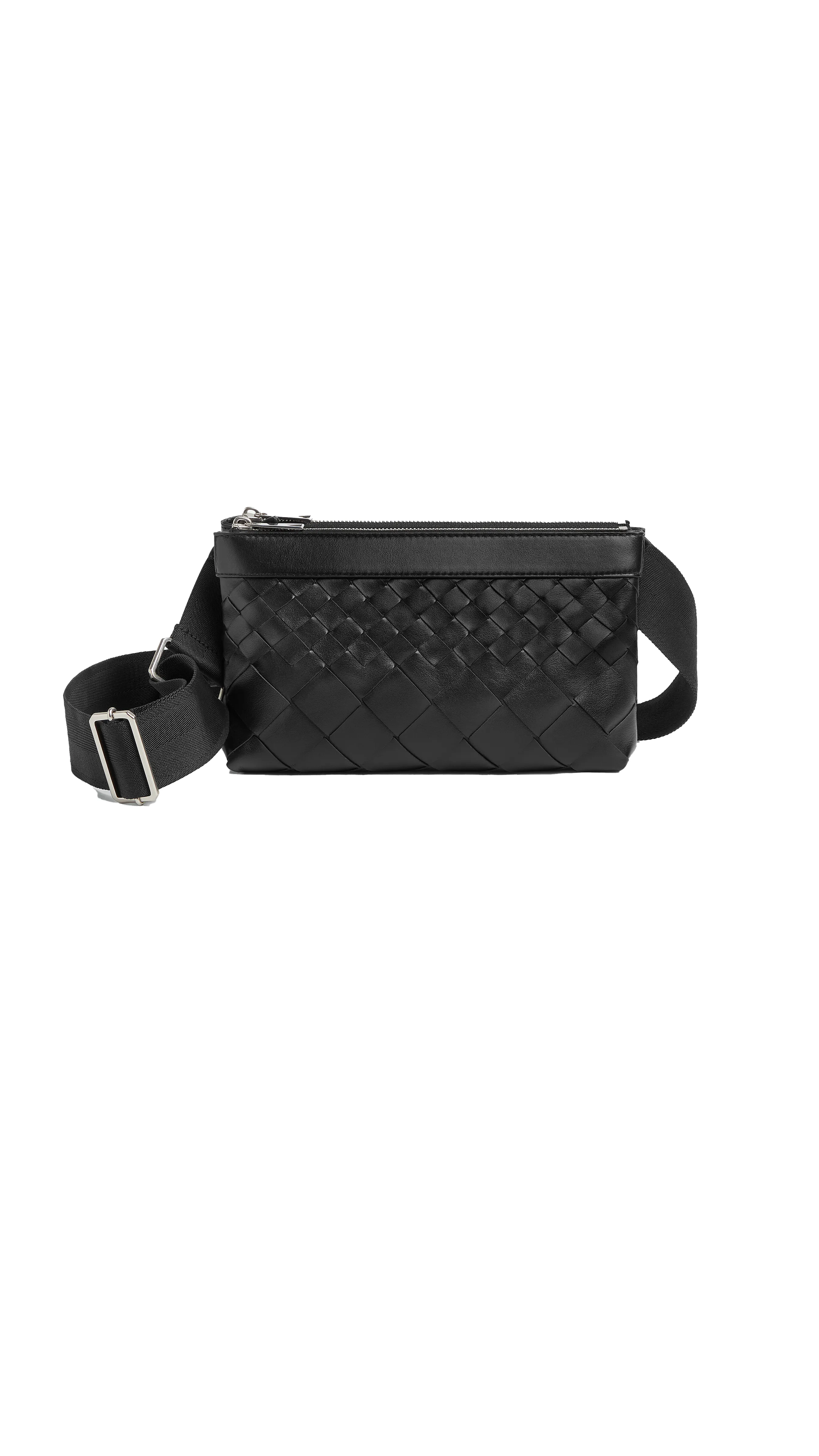 Intrecciato Duo Bag - Black