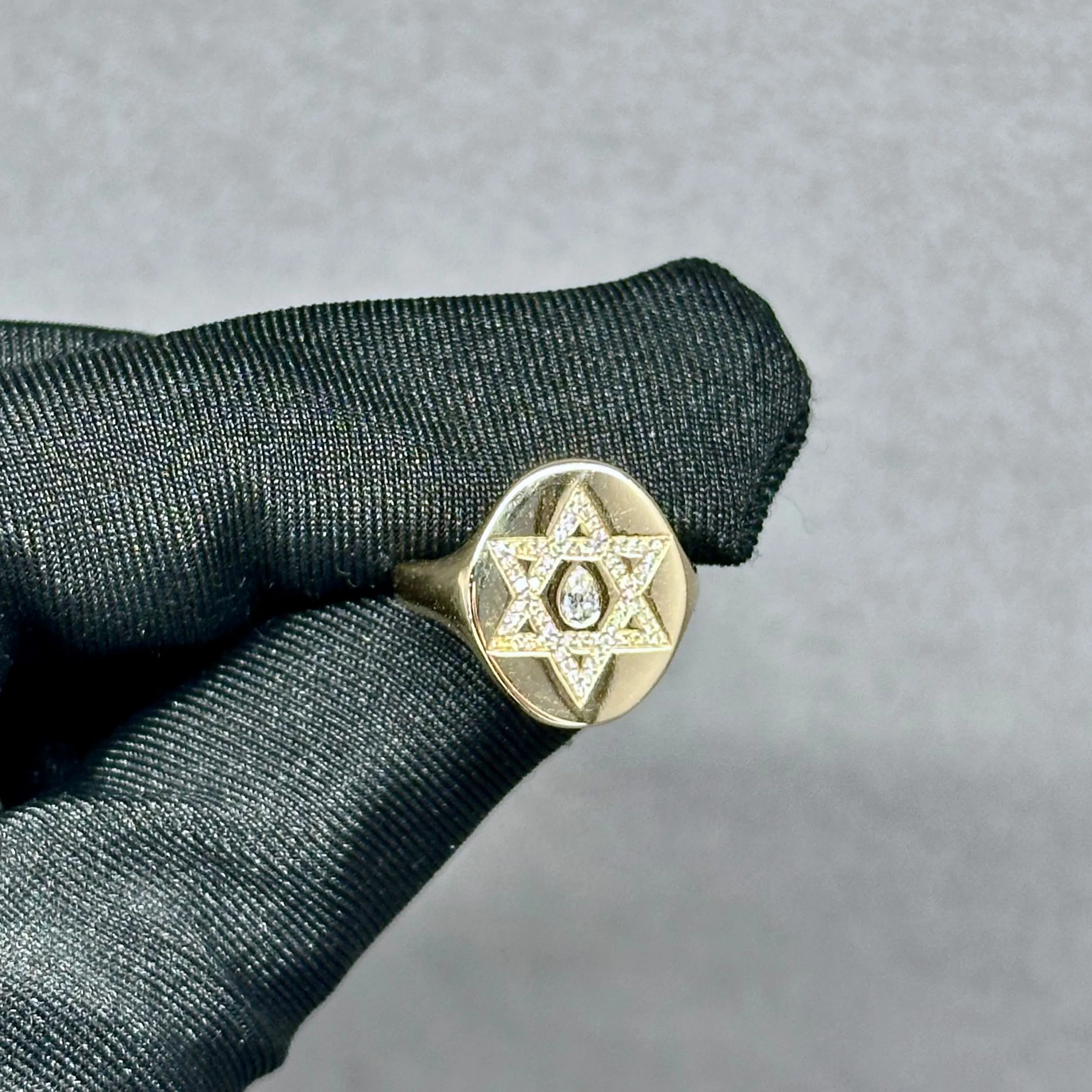 Isa - Star Signet Ring