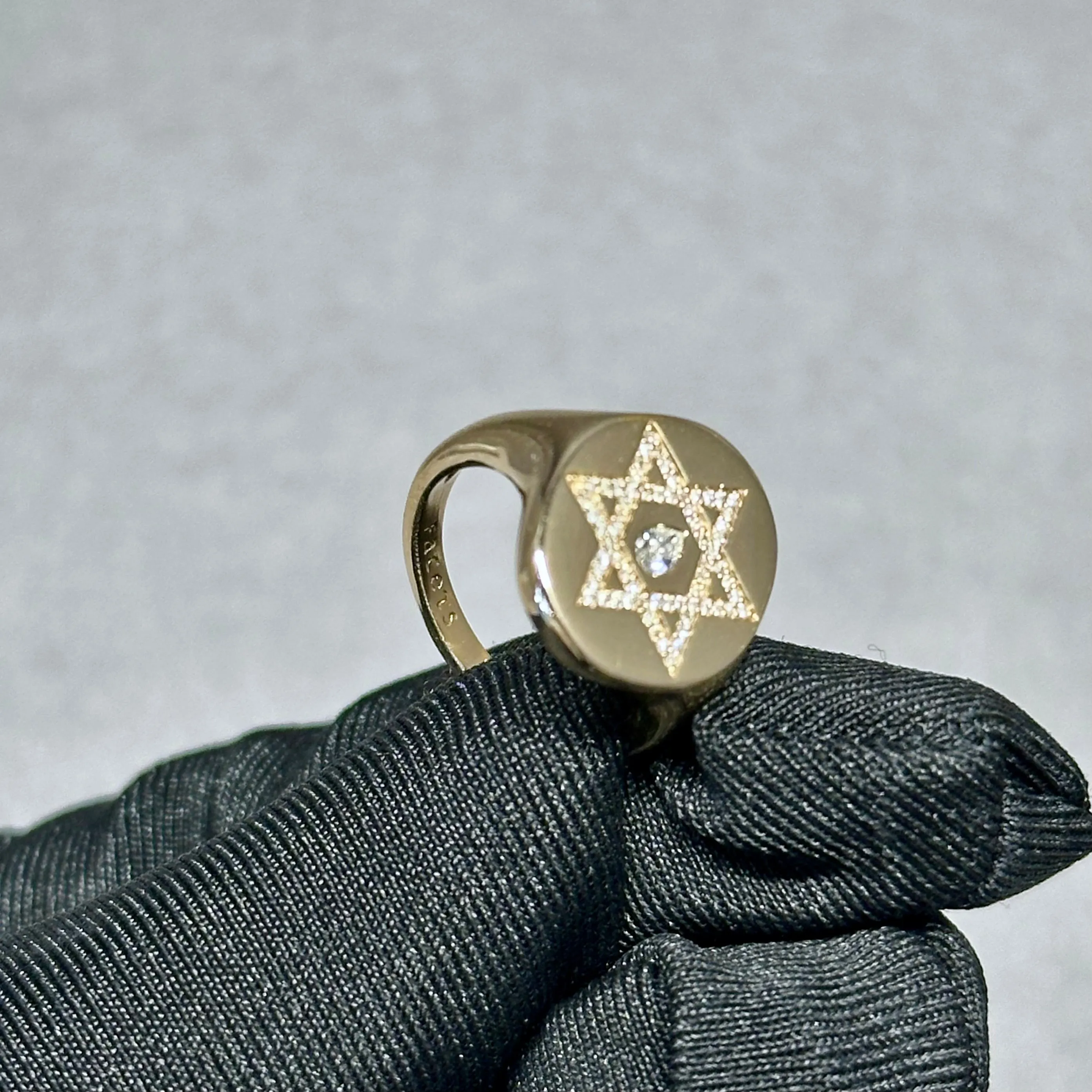 Isa - Star Signet Ring