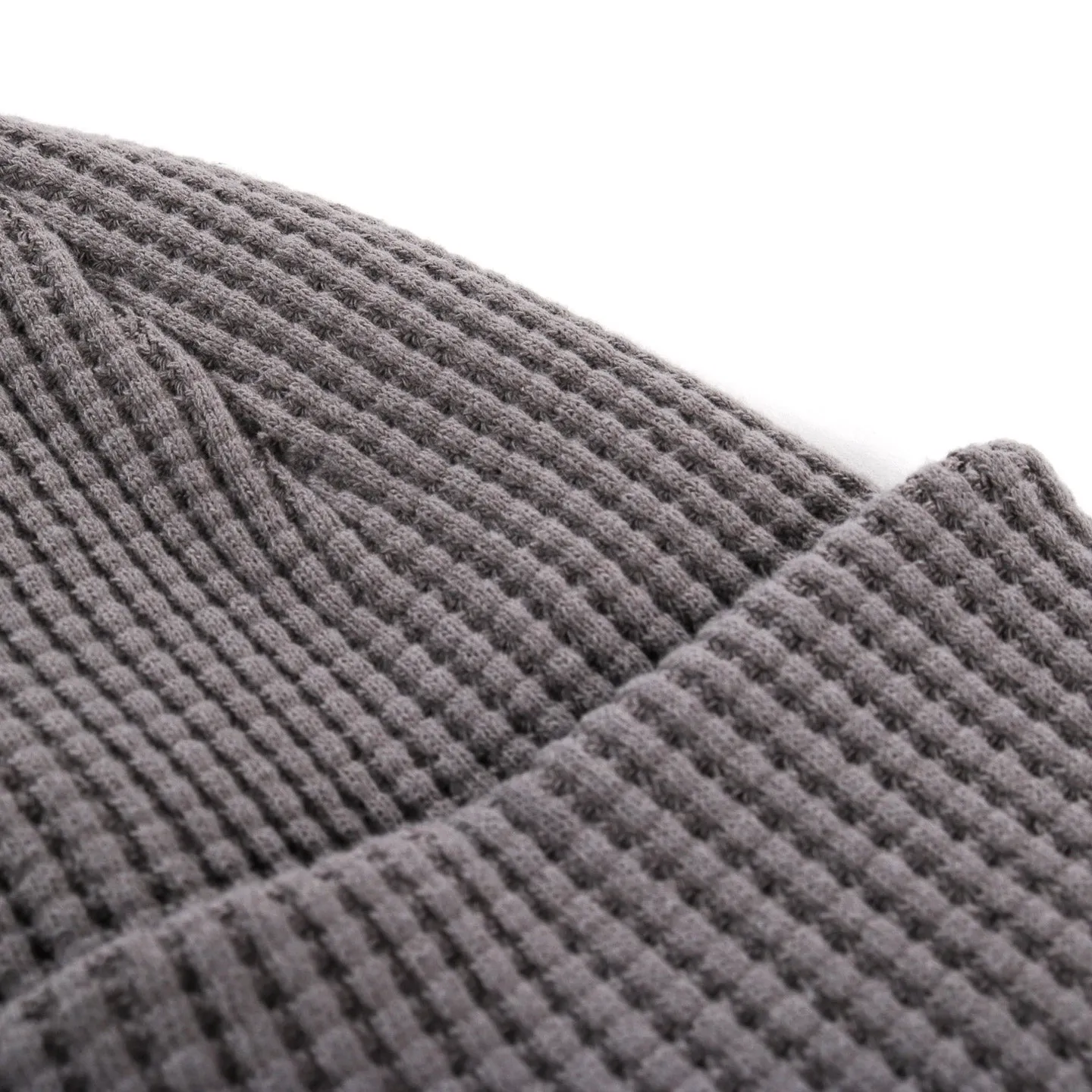 JACKMAN WAFFLE KNIT CAP IRON GRAY