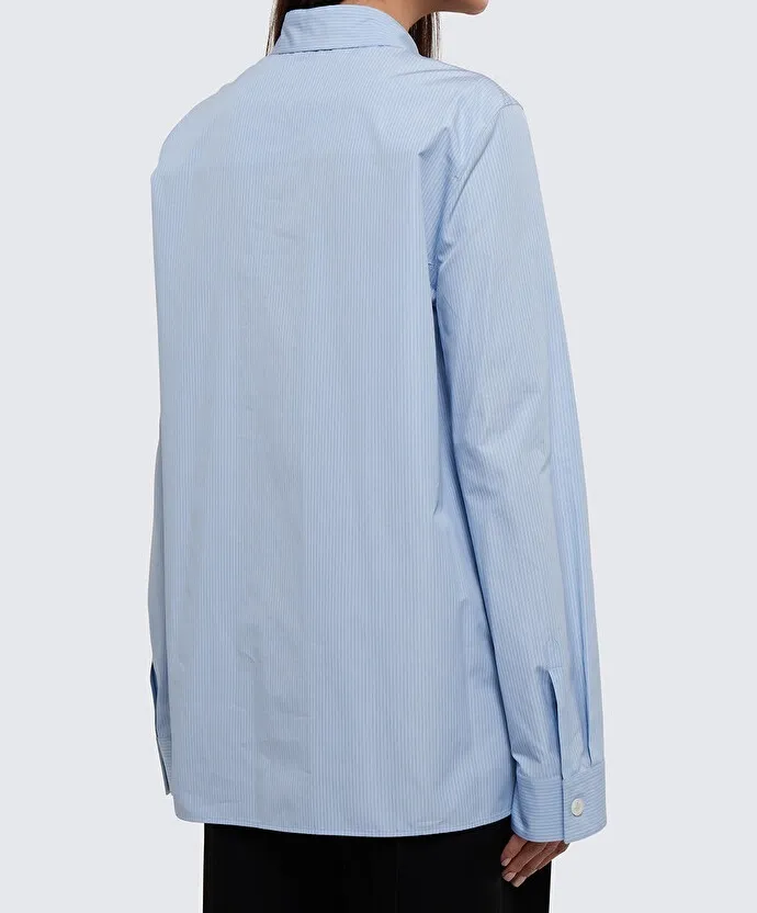 Jil Sander  |Long Sleeves Cotton Shirts & Blouses