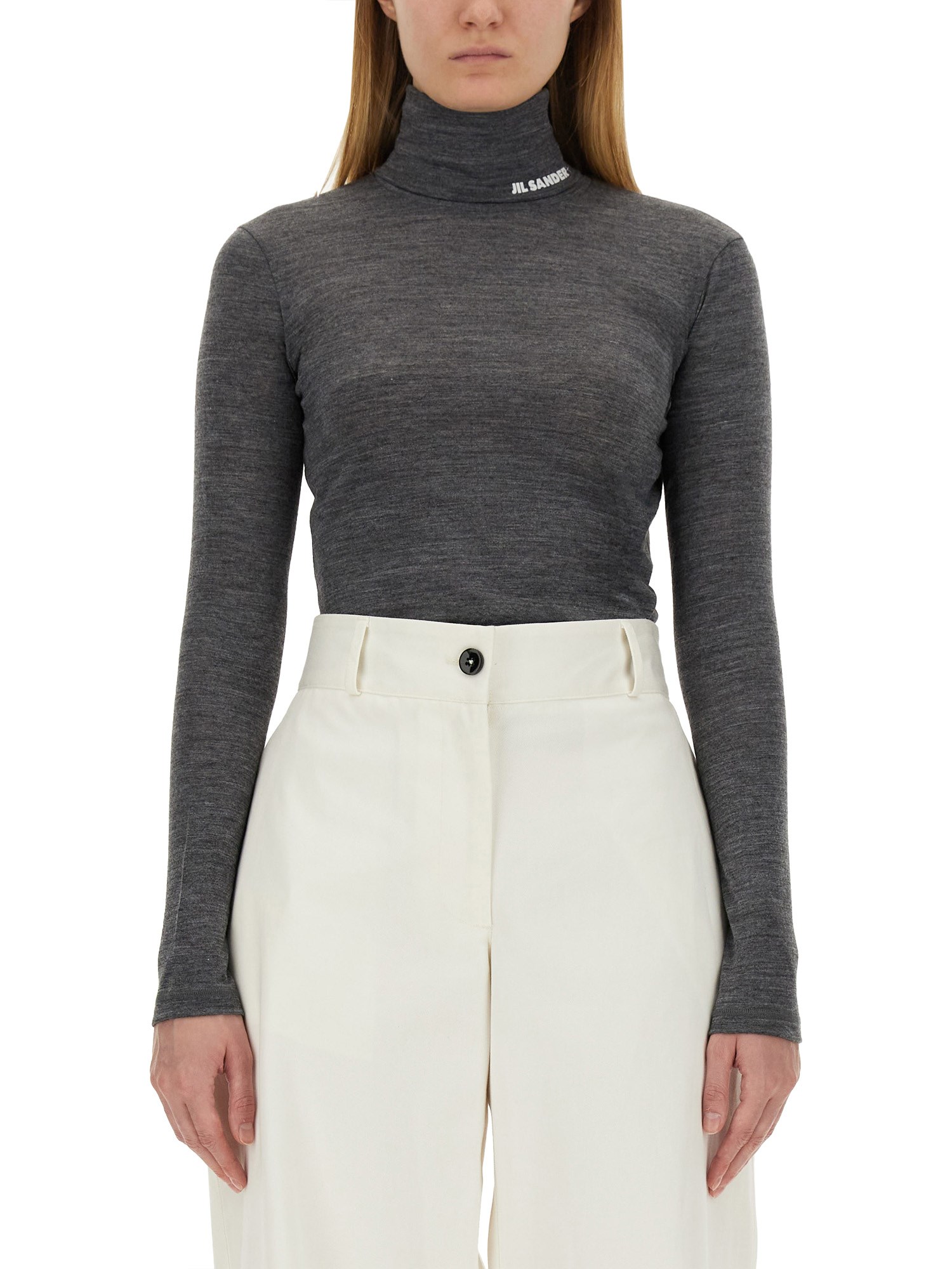 JIL SANDER    TURTLENECK T-SHIRT