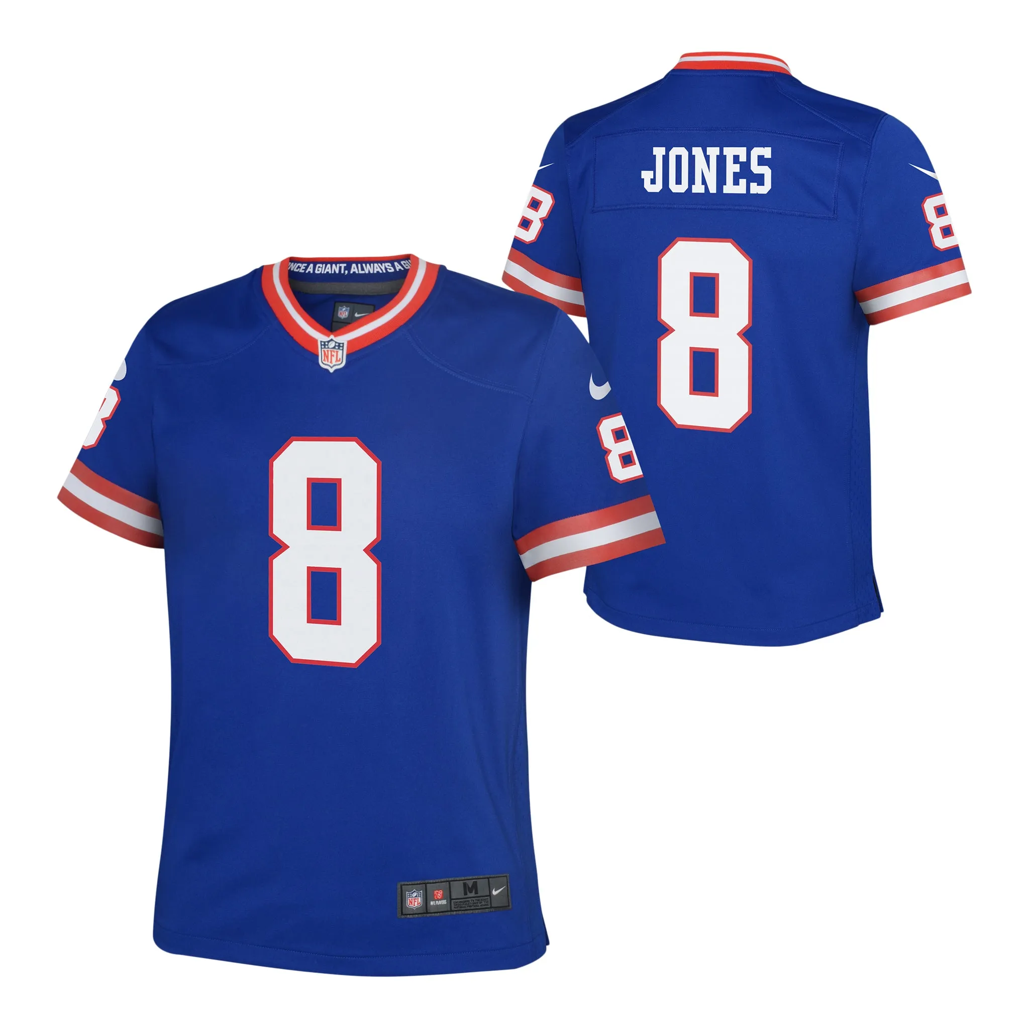 Jones Giants Alternate Game Jersey