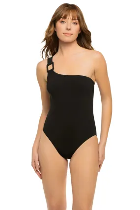 Juni Asymmetrical  One Piece Swimsuit