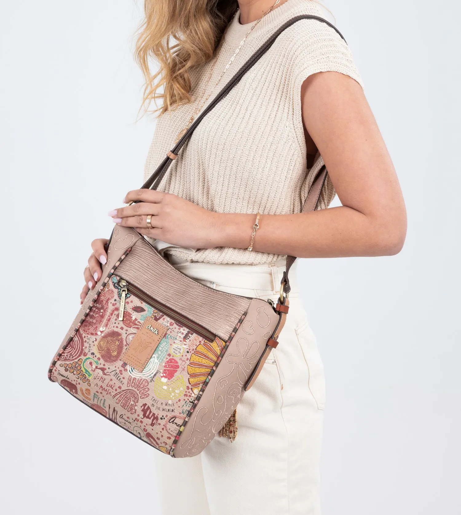 Kenya Embroidered Crossbody bag