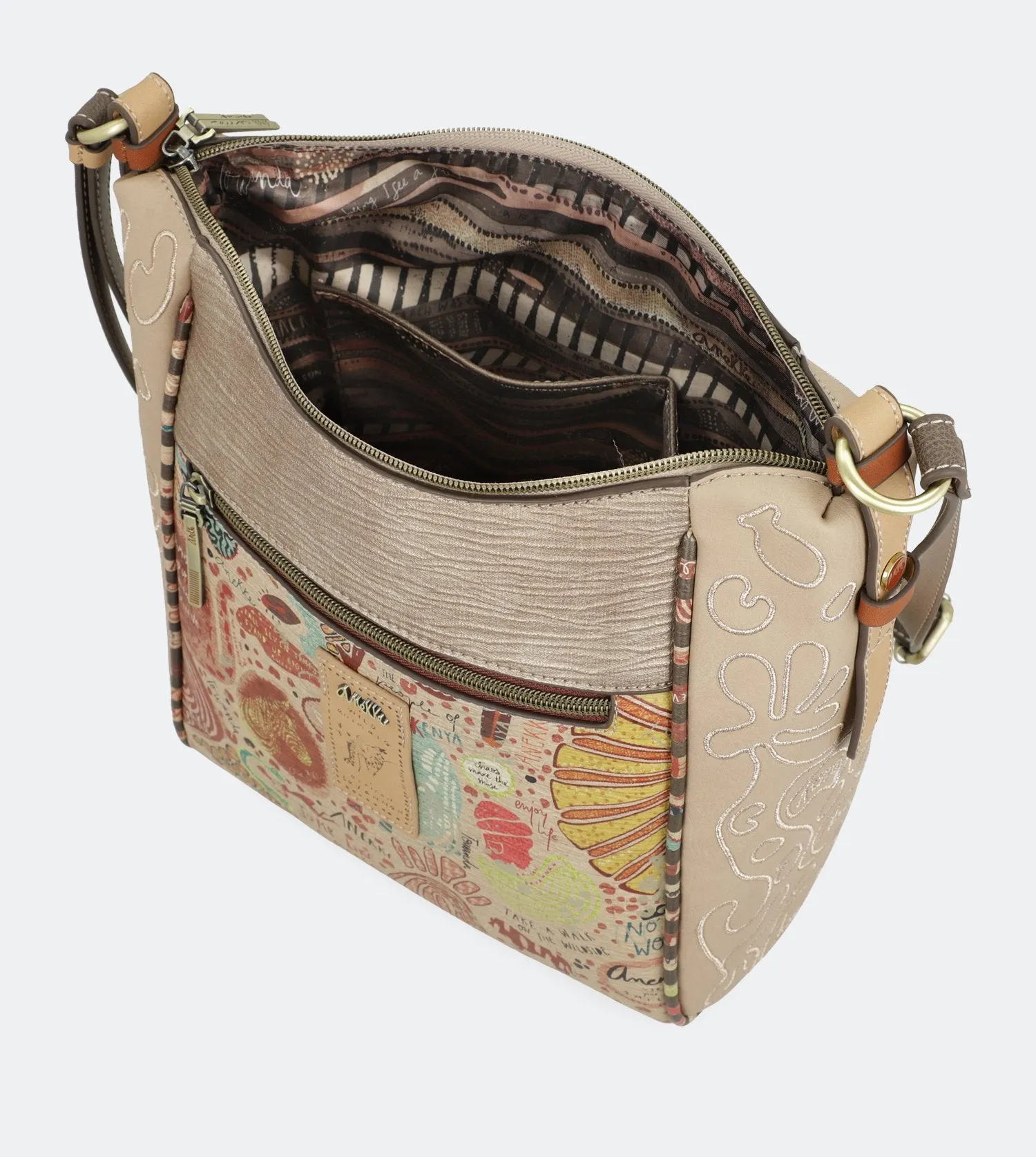 Kenya Embroidered Crossbody bag