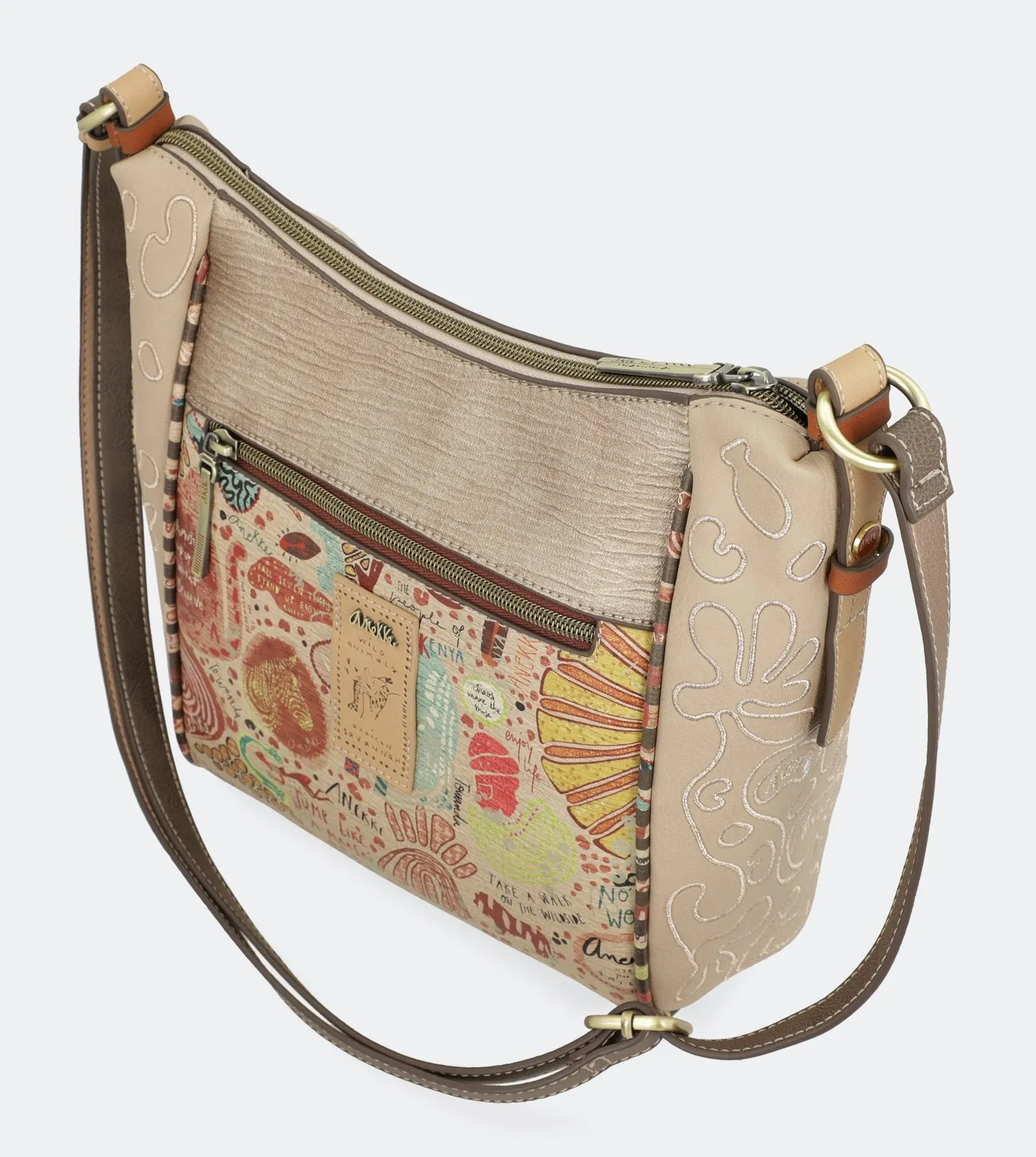 Kenya Embroidered Crossbody bag