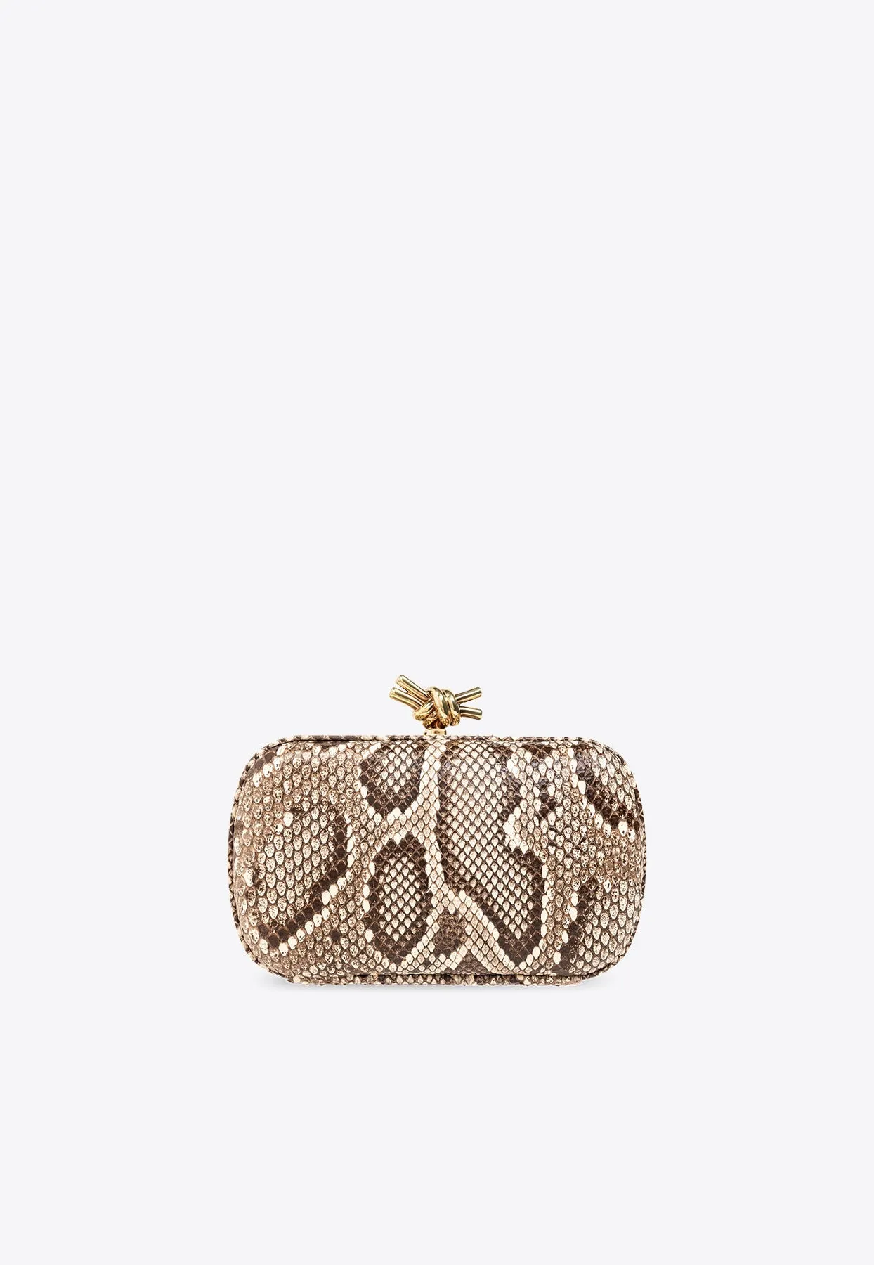 Knot Python Minaudiere Clutch Bag