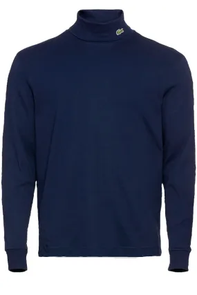 Lacoste High Turtleneck Logo Navy