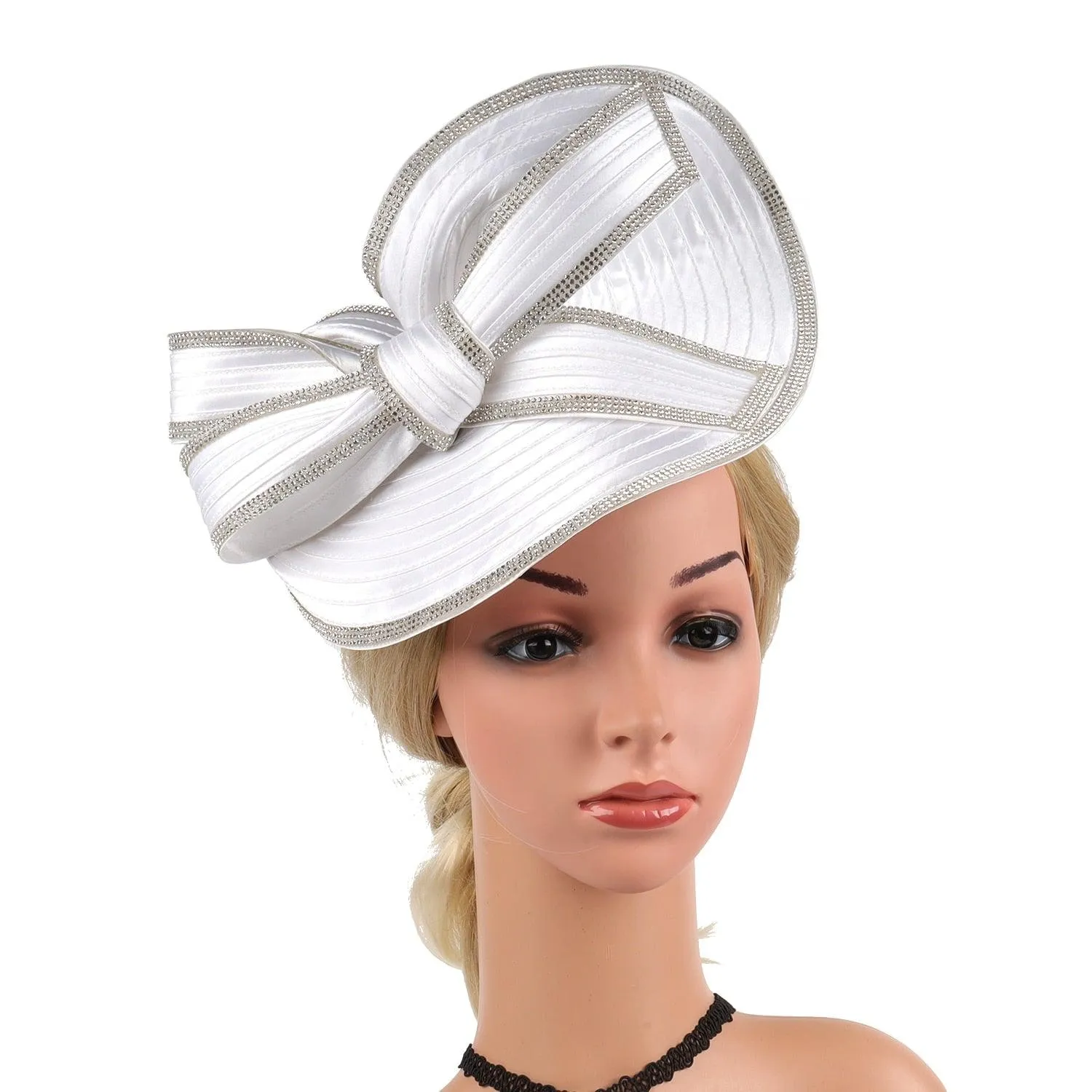 Ladies Fascinators Millinery Hat - Perfect for Parties, Church, and Kentucky Derby Events