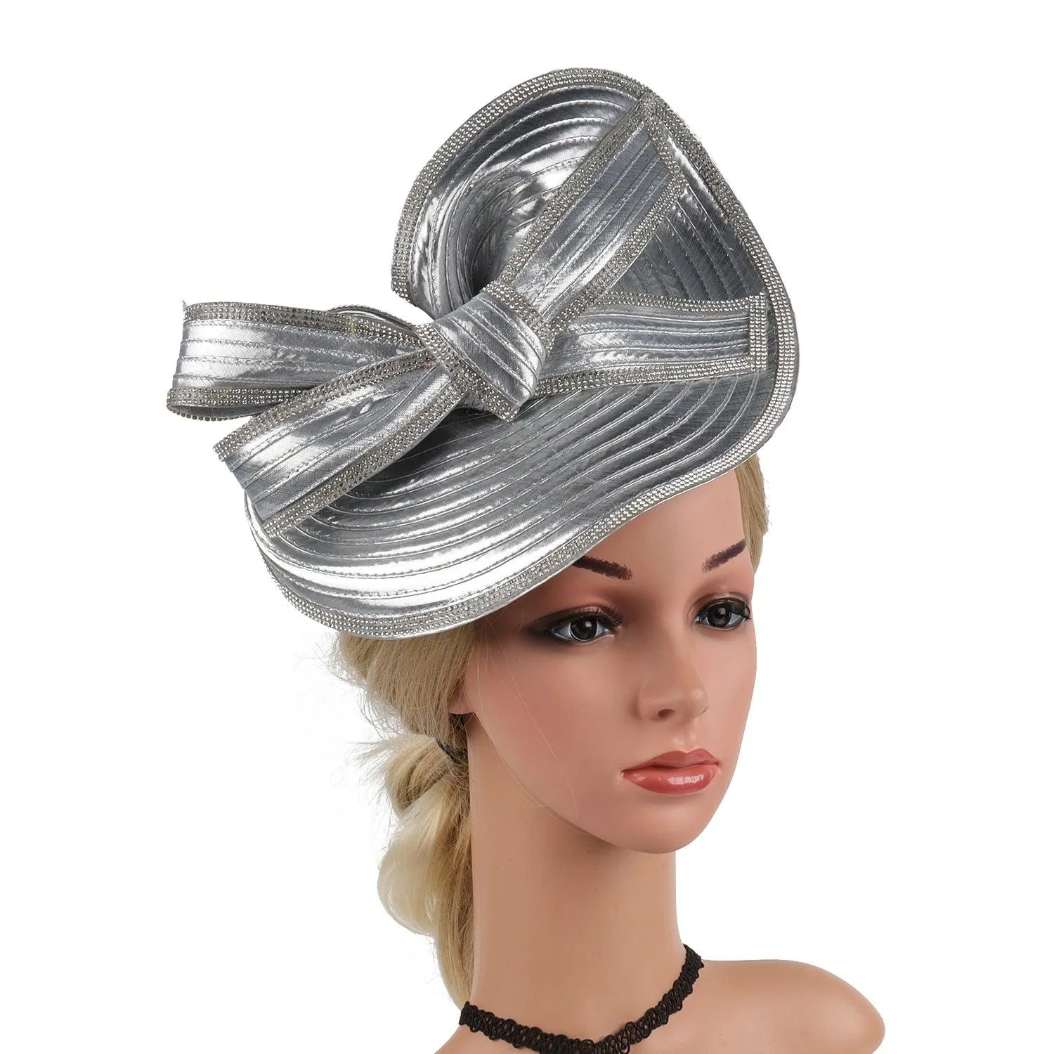 Ladies Fascinators Millinery Hat - Perfect for Parties, Church, and Kentucky Derby Events