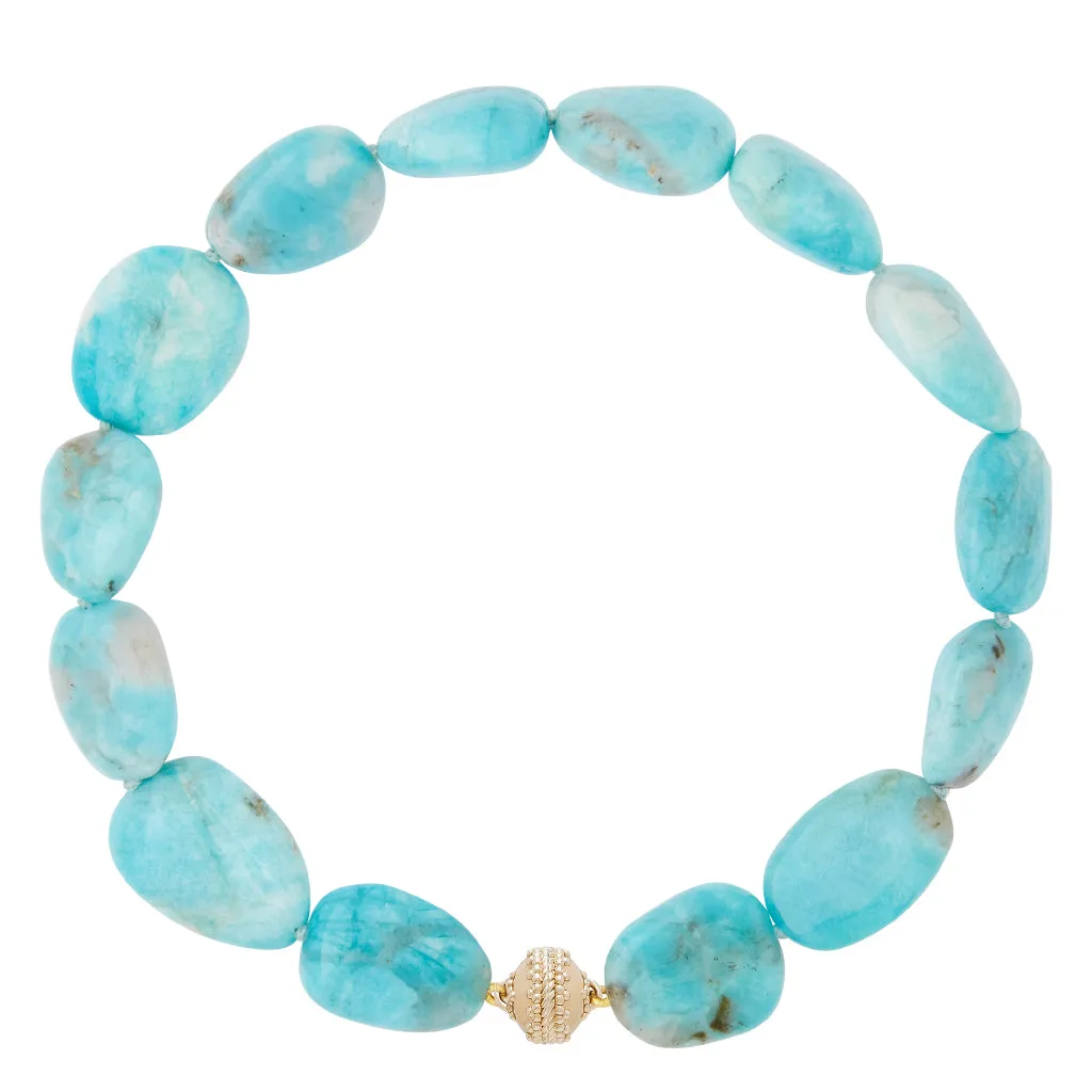 Large Peruvian Amazonite Necklace