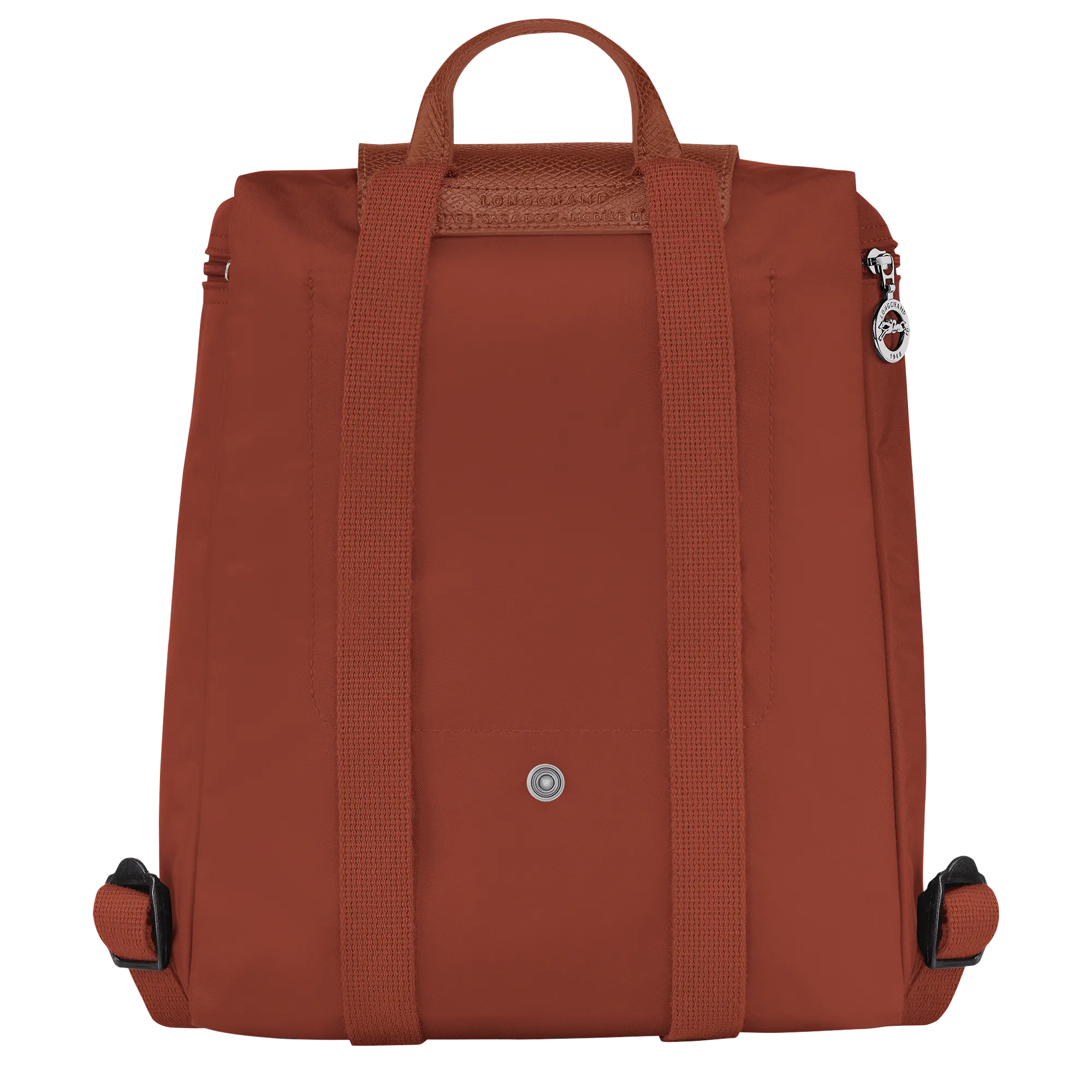 Le Pliage Green M Backpack Chestnut - Recycled canvas