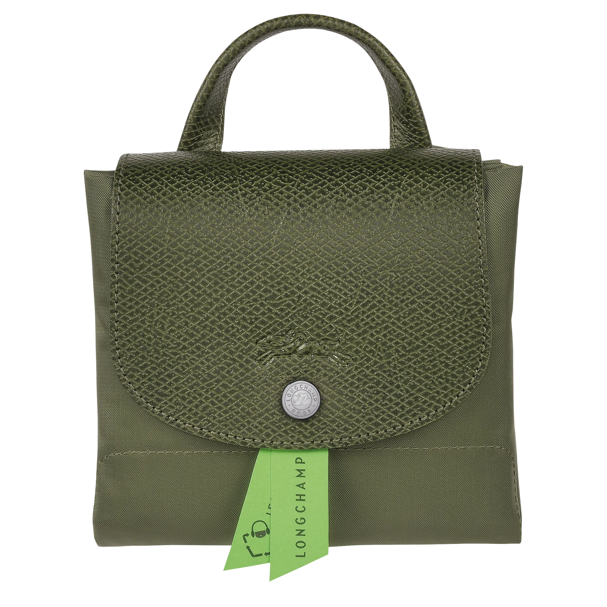 Le Pliage Green M Backpack Forest - Recycled canvas