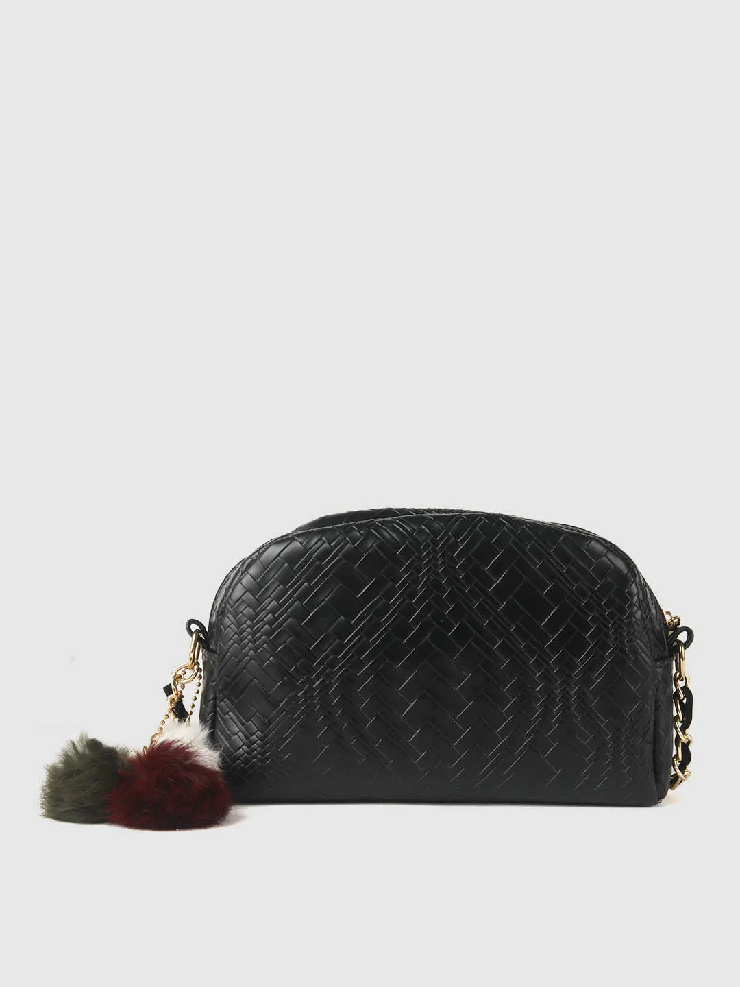 Leather Texture Purse Clutch