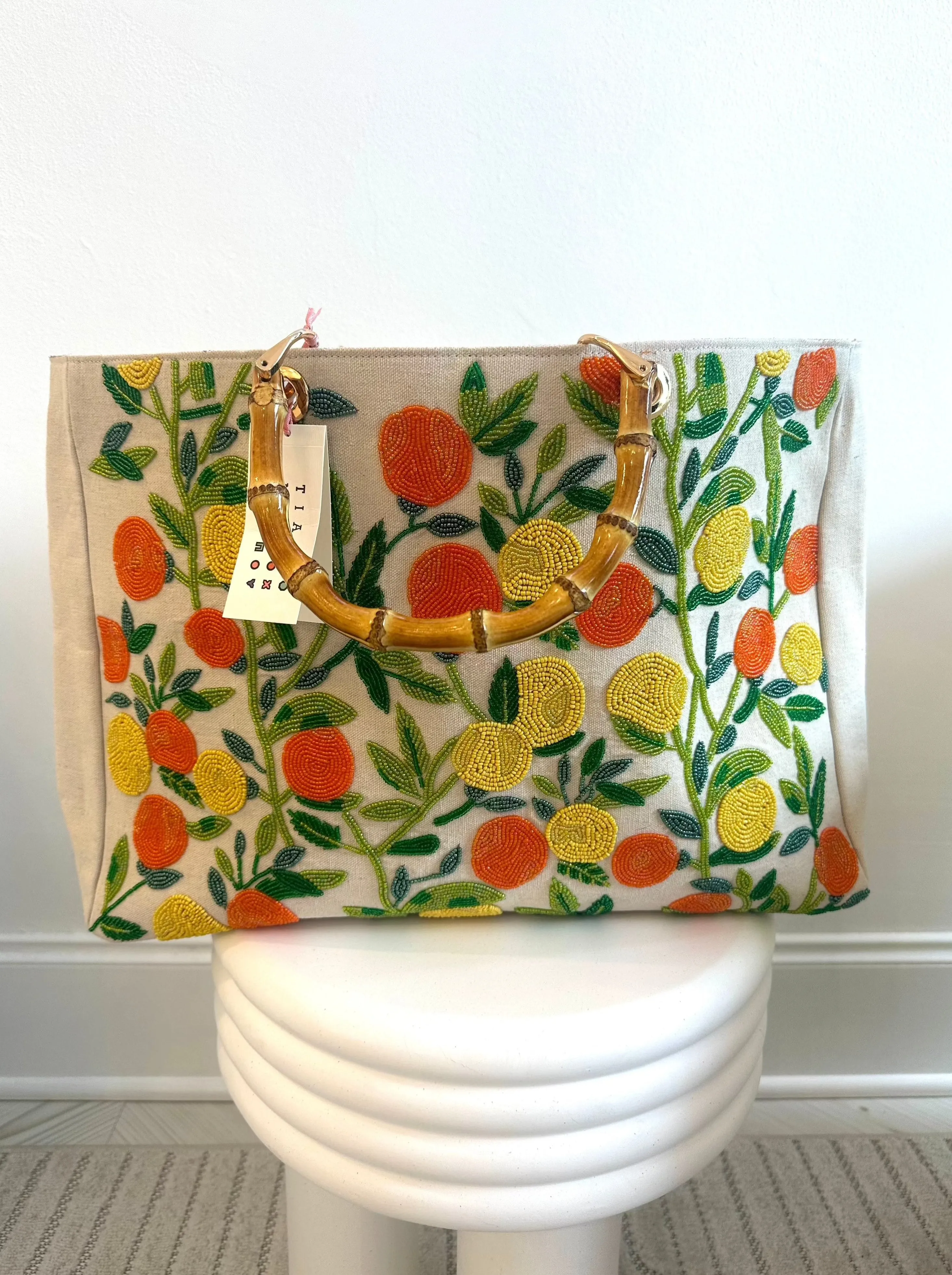 LEMON ORANGE TOTE