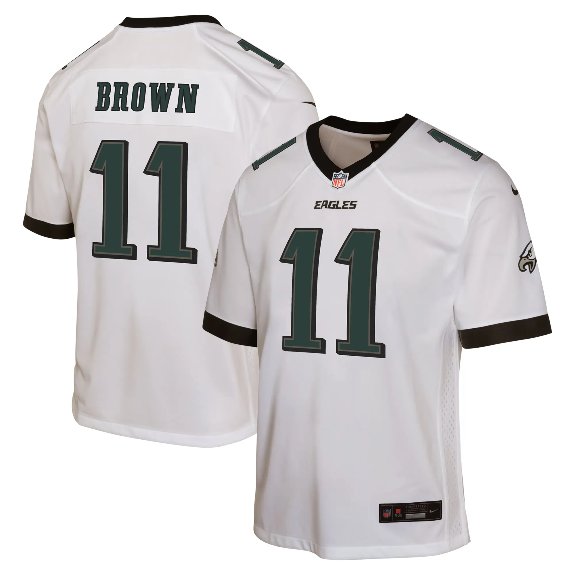 Lids Youth Nike A.J. Brown Philadelphia Eagles Game Jersey