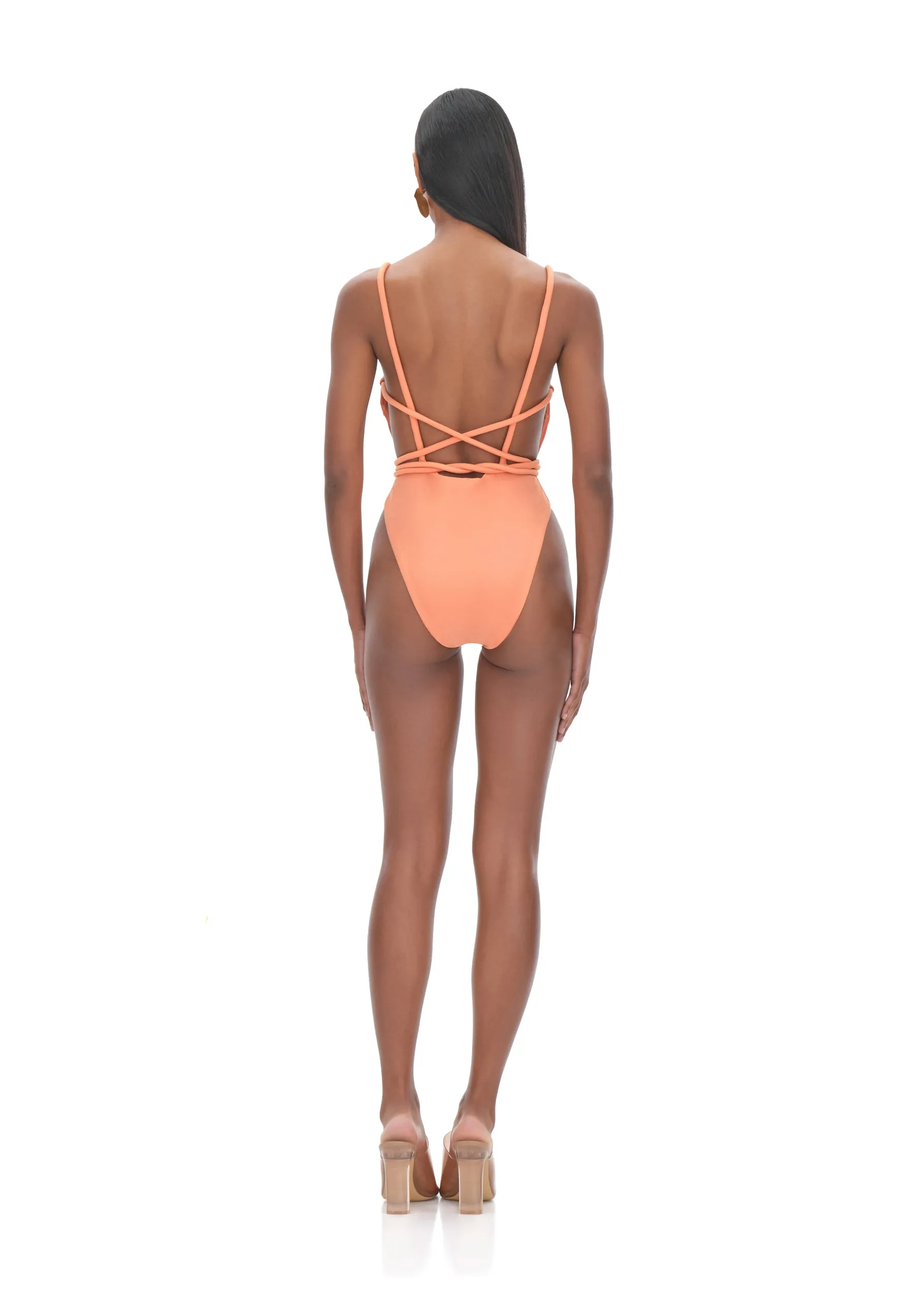 LIMA PEACH ONE PIECE SWIMSUIT