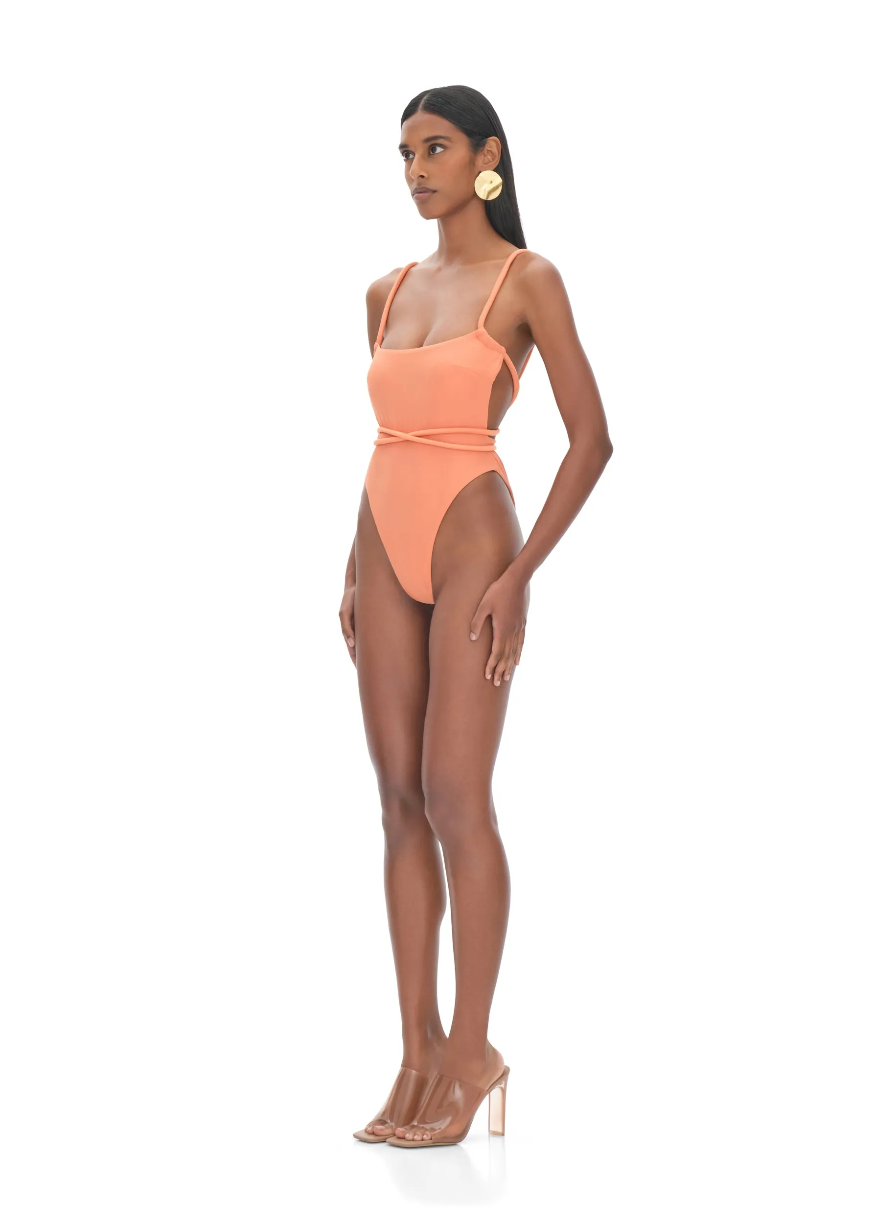 LIMA PEACH ONE PIECE SWIMSUIT