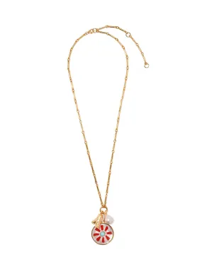 Lizzie Fortunato Equinox Charm Necklace in Gold