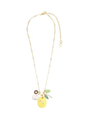 Lizzie Fortunato Rivas Charm Necklace in Multi