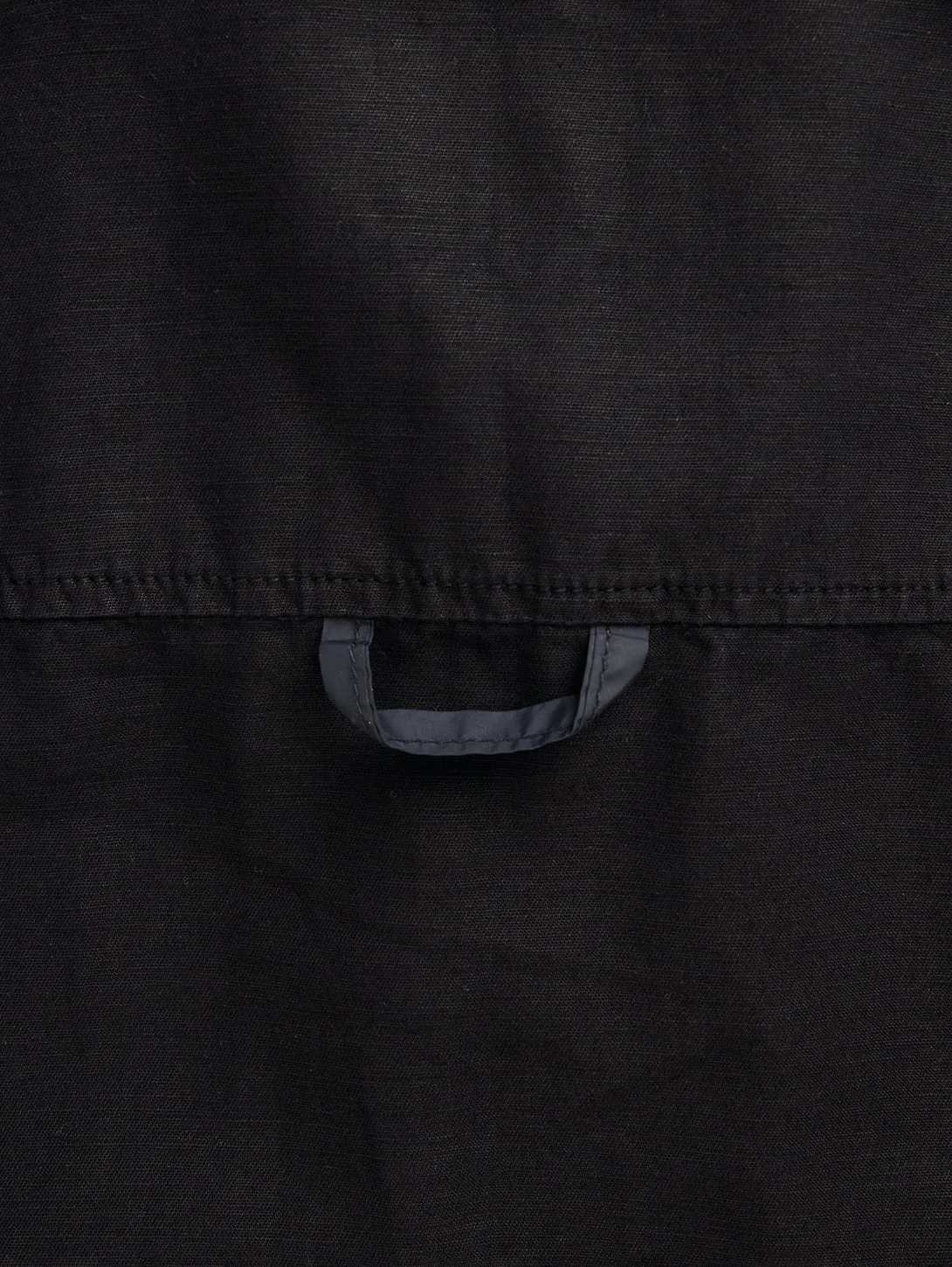 Long Sleeve Multipocket Shirt - Black