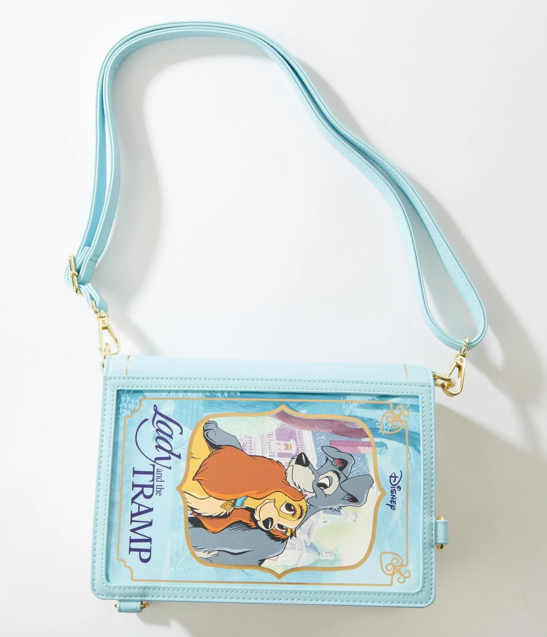 Loungefly Lady & The Tramp Book Convertible Backpack