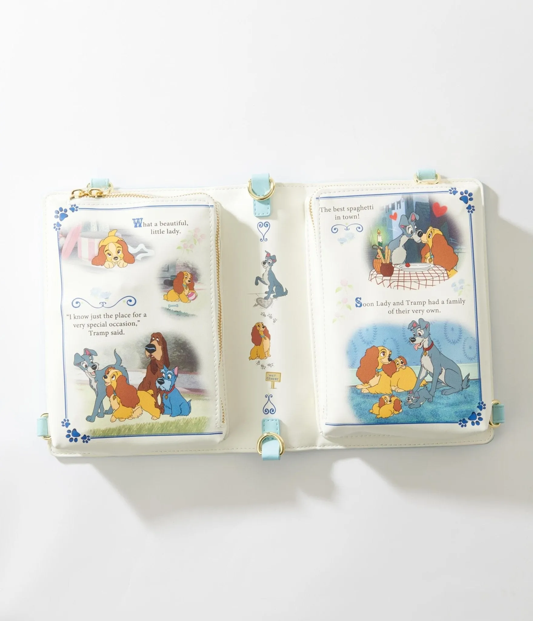 Loungefly Lady & The Tramp Book Convertible Backpack