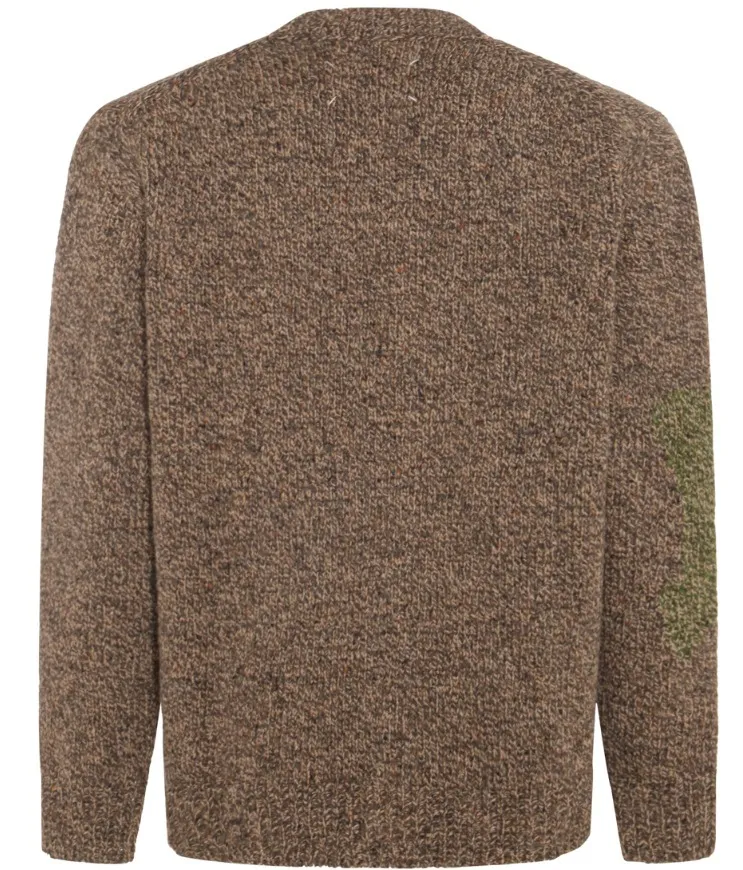 Maison Margiela  |Wool Long Sleeves Plain Cardigans