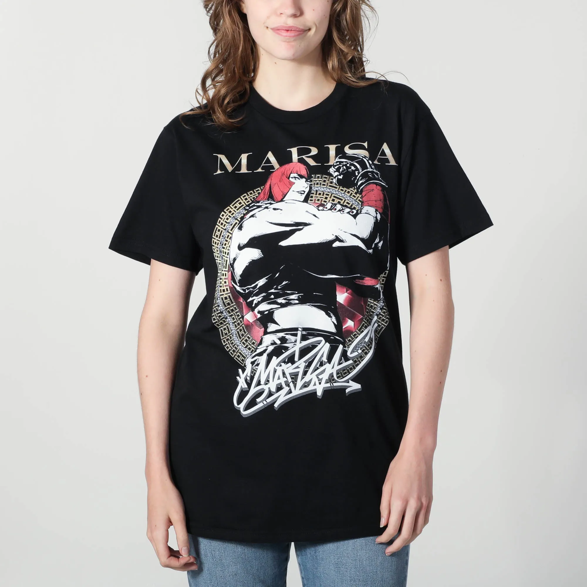 Marisa Flex Pose Black Tee