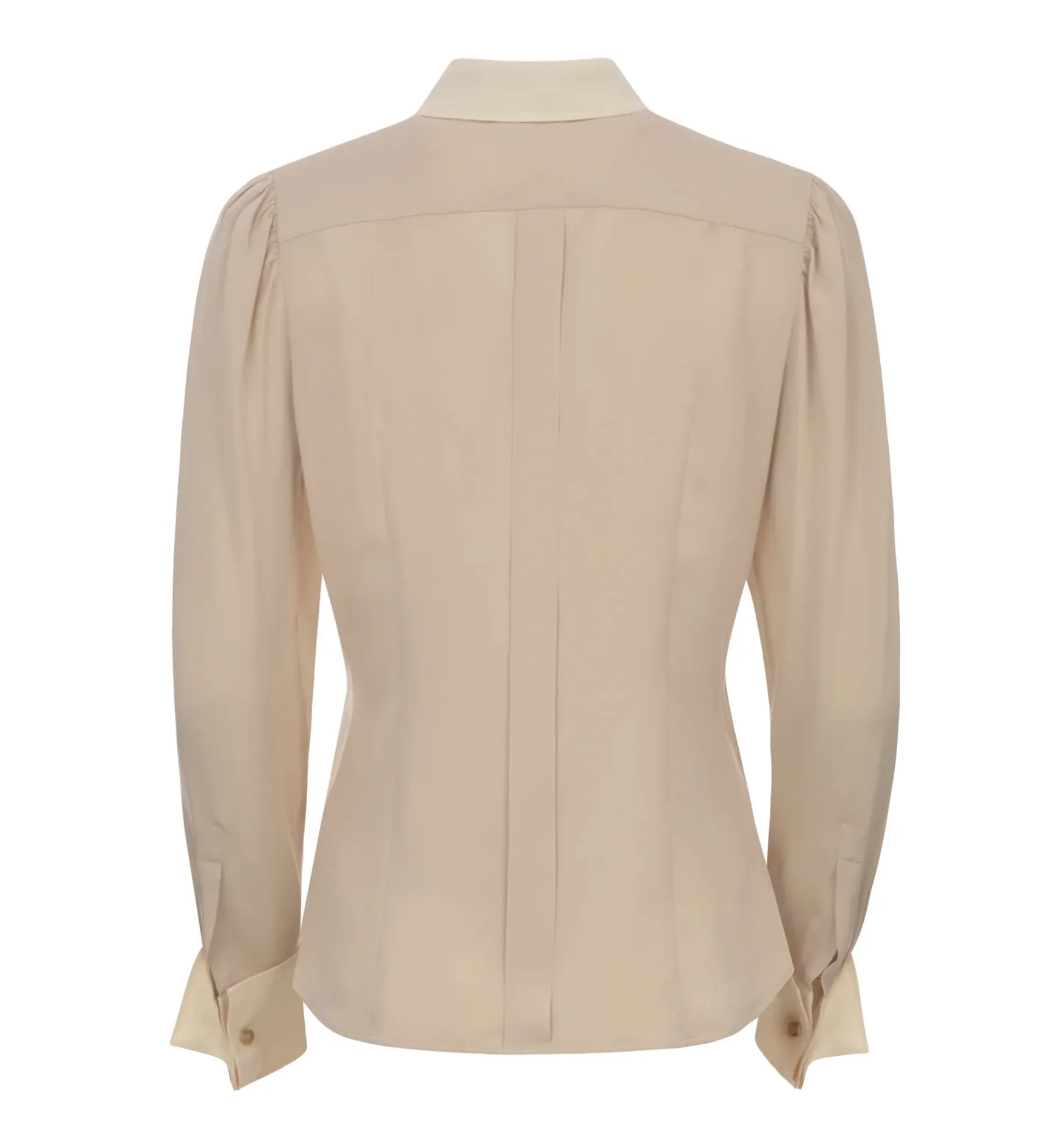 MaxMara  |Silk Long Sleeves Plain Shirts & Blouses