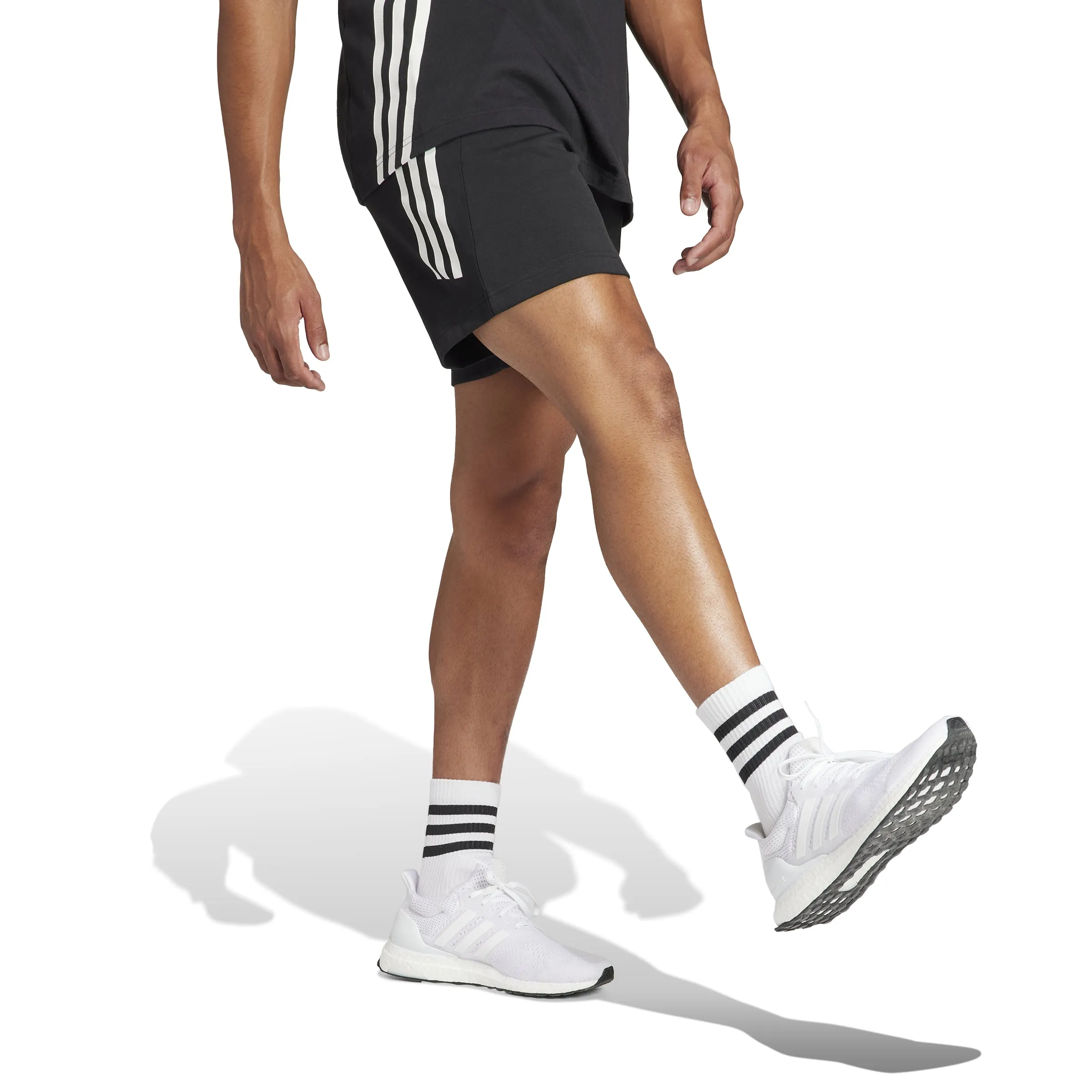 Men's Adidas 7 Future Icons 3-Stripes Shorts