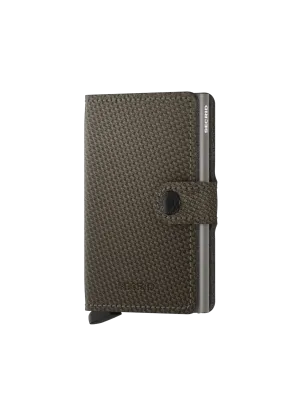 Mini Carbon Wallet - Khaki