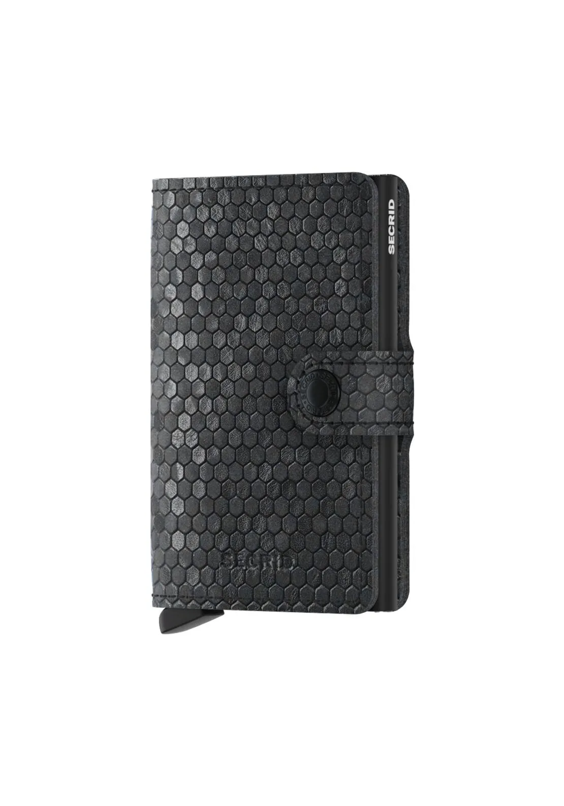 Mini Hexagon Wallet - Black