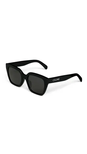 Monochroms 03 Sunglasses in Acetate - Black