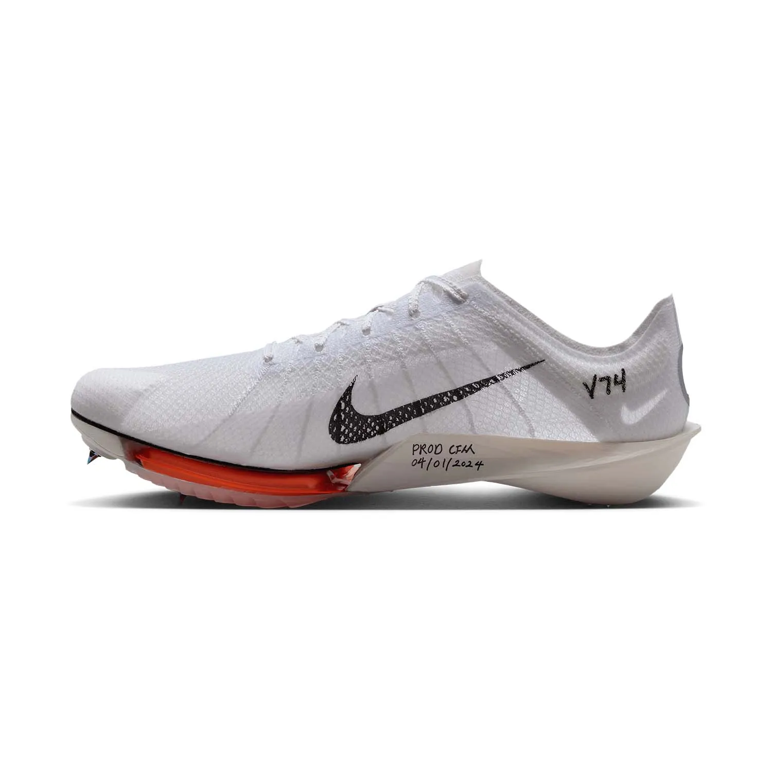 Nike Air Zoom Victory 2 Proto  White/Black/Total Orange