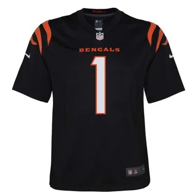 Nike Kids' Cincinnati Bengals Ja'Marr Chase #1 Game Jersey