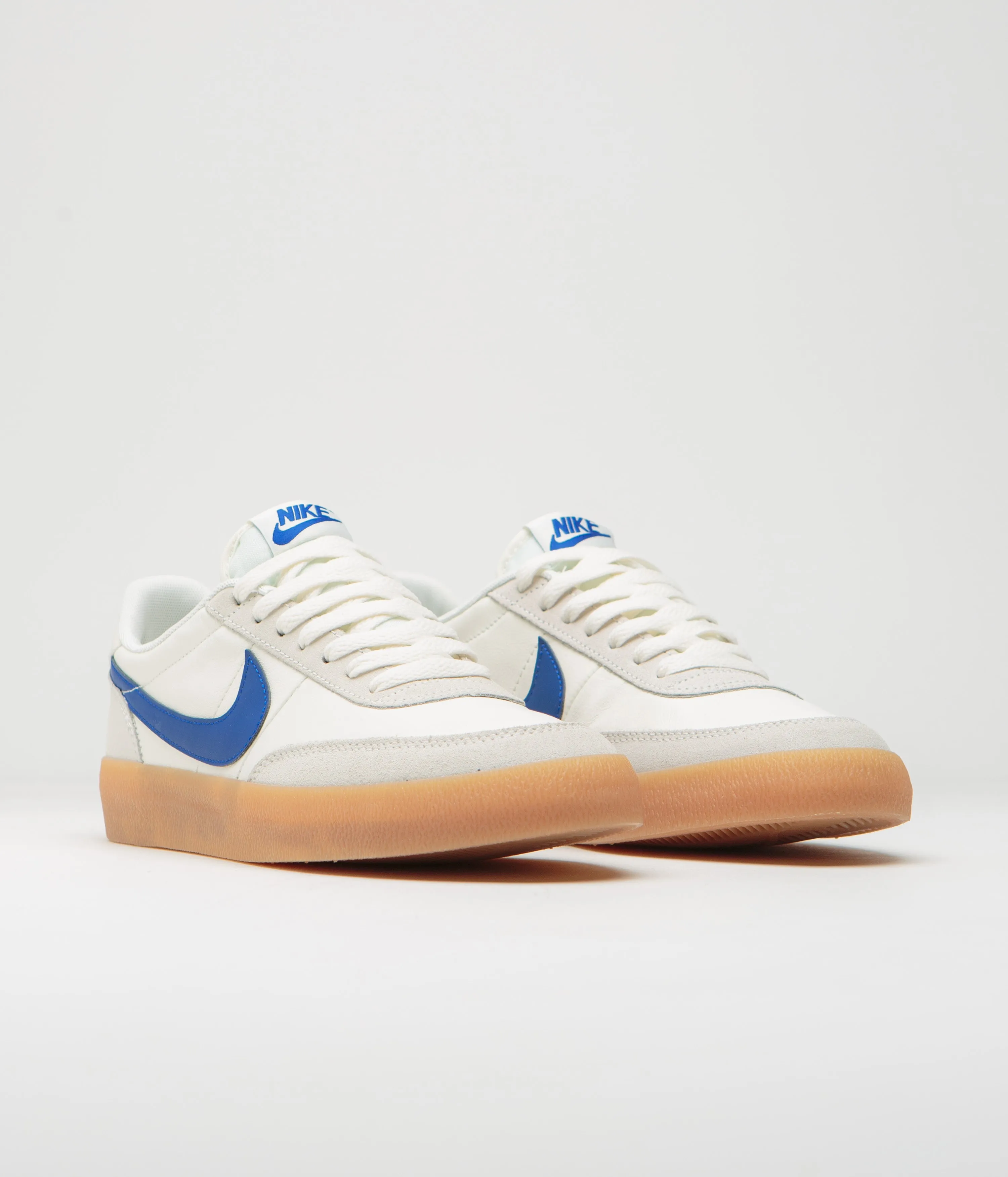 Nike Killshot 2 Leather Shoes - Sail / Hyper Blue - Gum Yellow