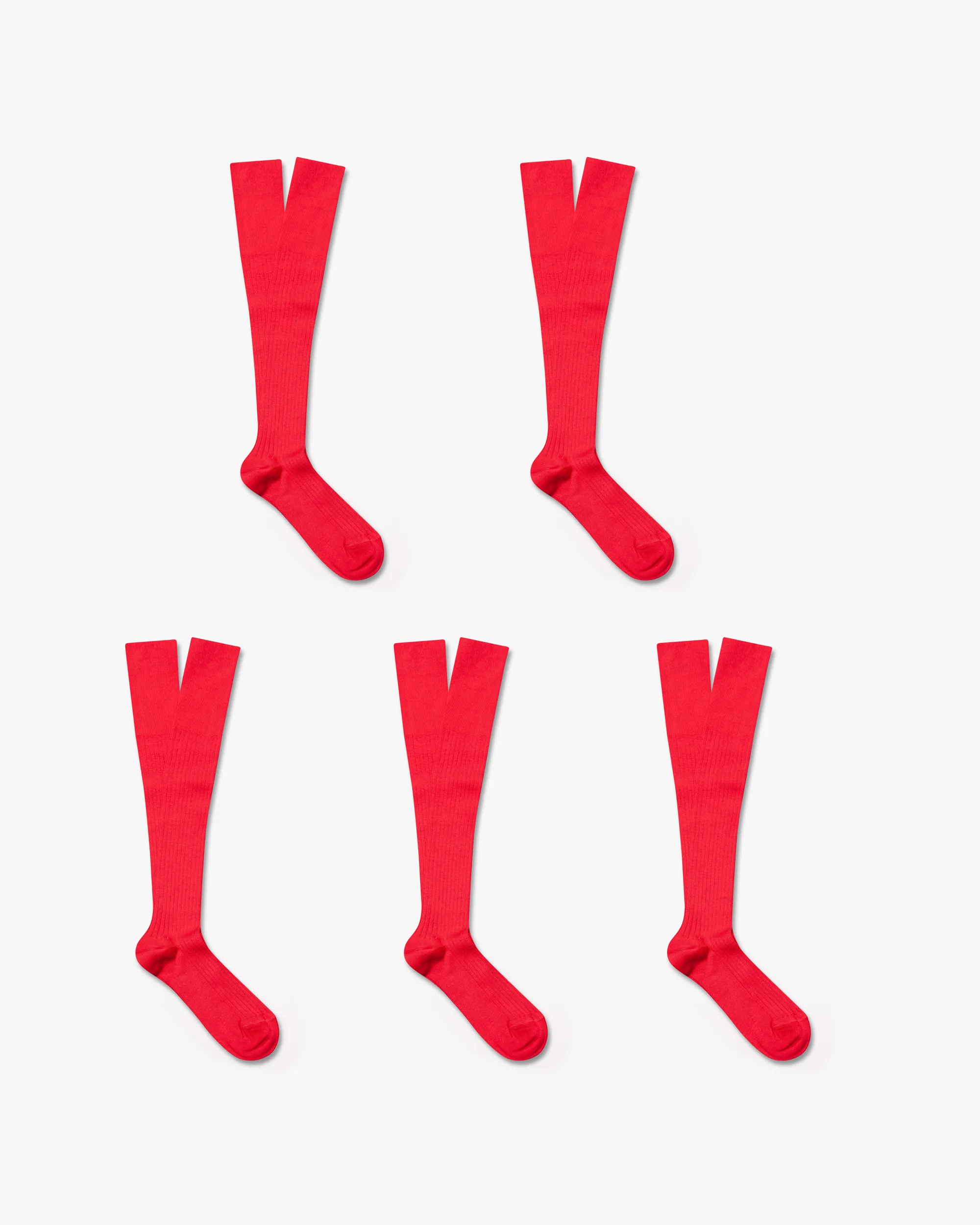 Nils – Knee-High Cotton Socks – 5-pack