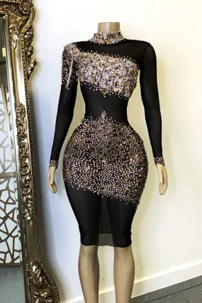 Nova Rhinestone Dress