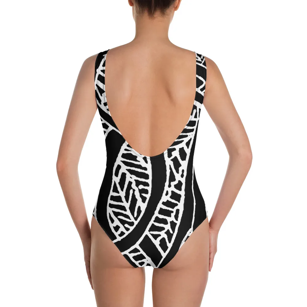 One-Piece Swimsuit Energy of Spring Water