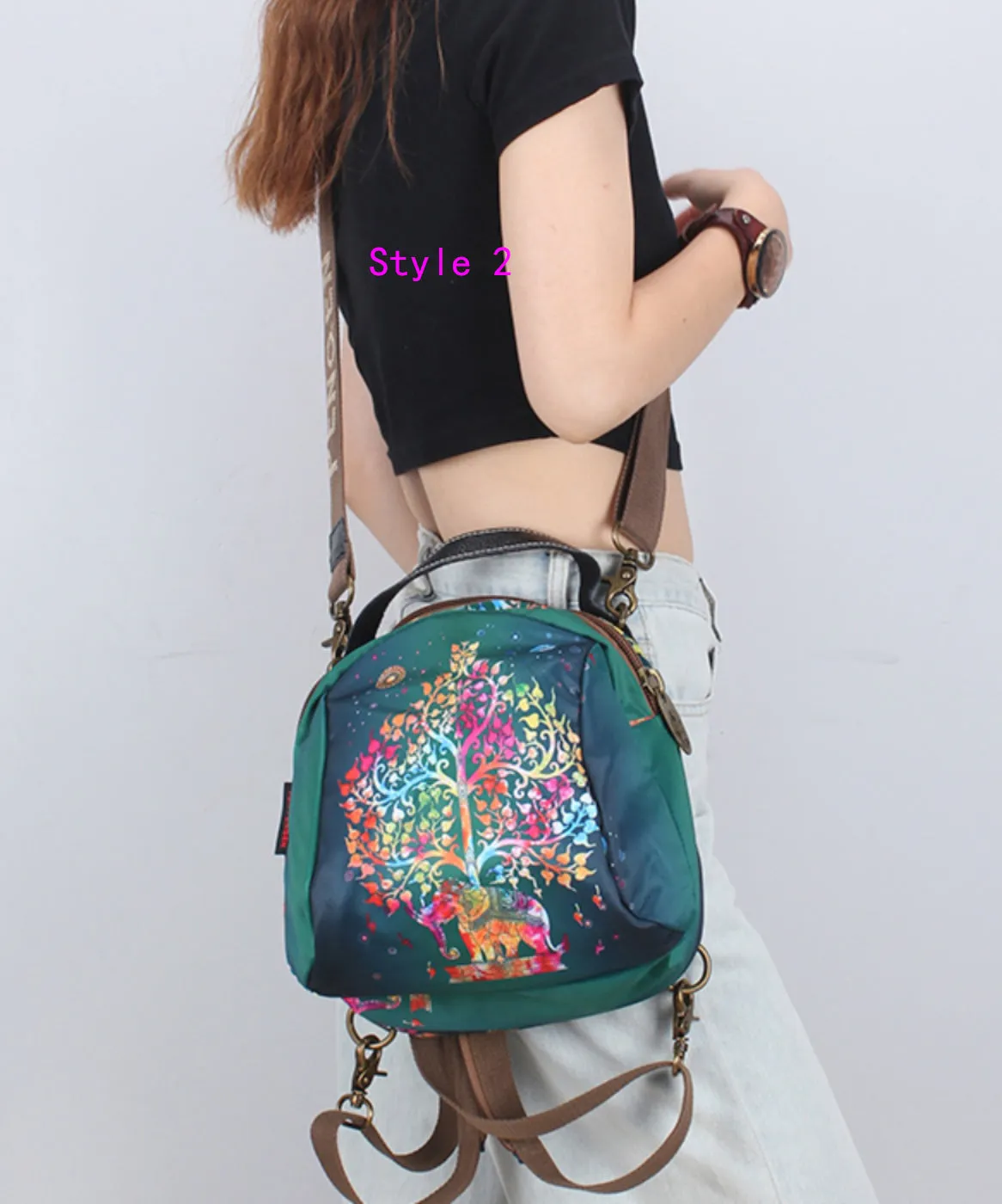 Original Ethnic Style Printed Messenger Bag ZX1001