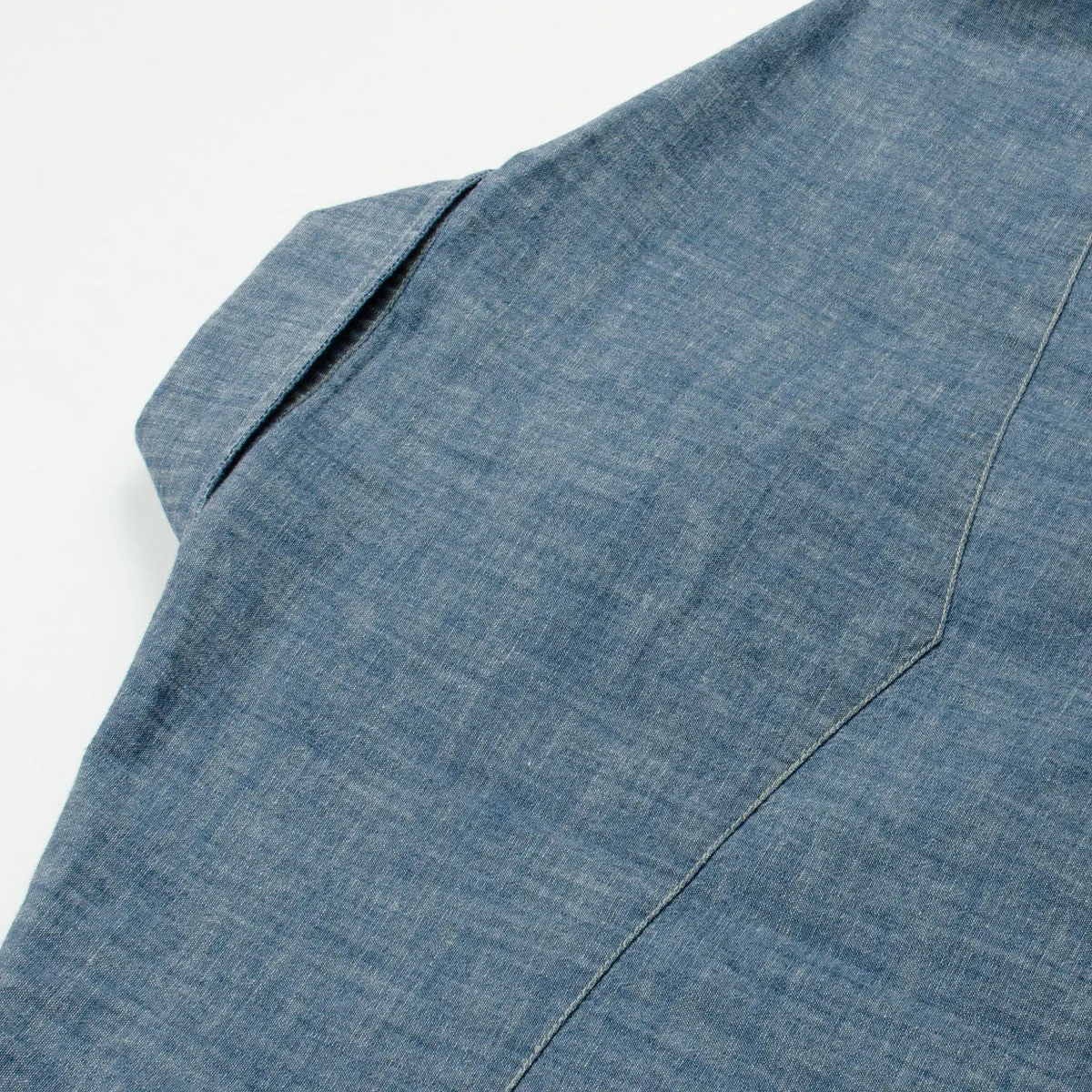 Our Legacy SPLASH - Ranch Shirt - Blue Chambray