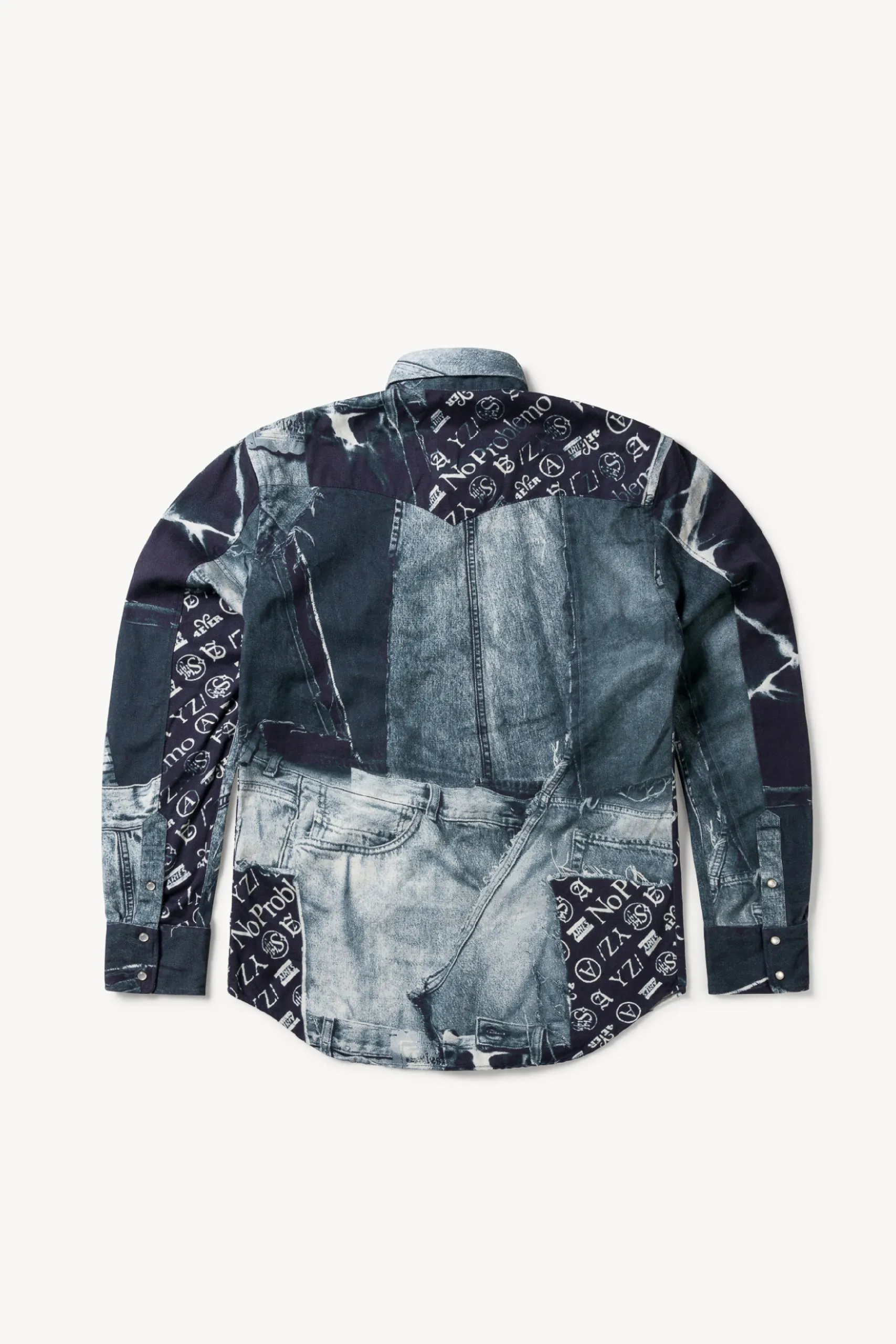 Patchwork Western Shirt