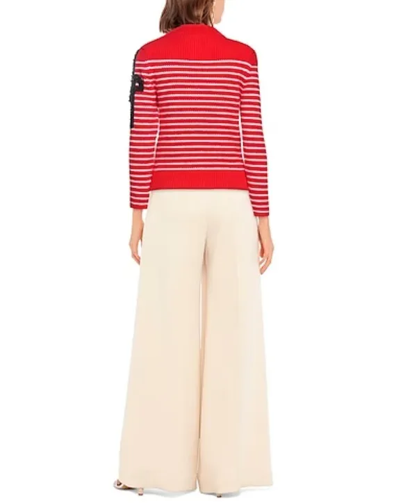 PATOU  |Stripes Long Sleeves V-neck & Crew neck