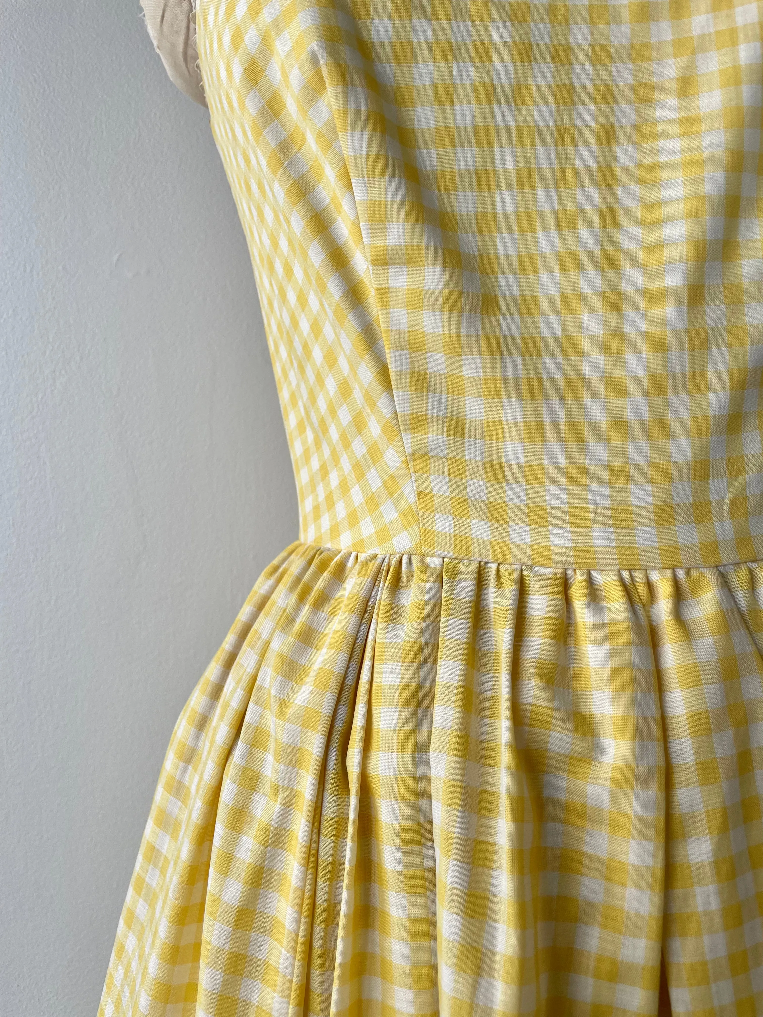 Picnic Gingham Dress | 1950s