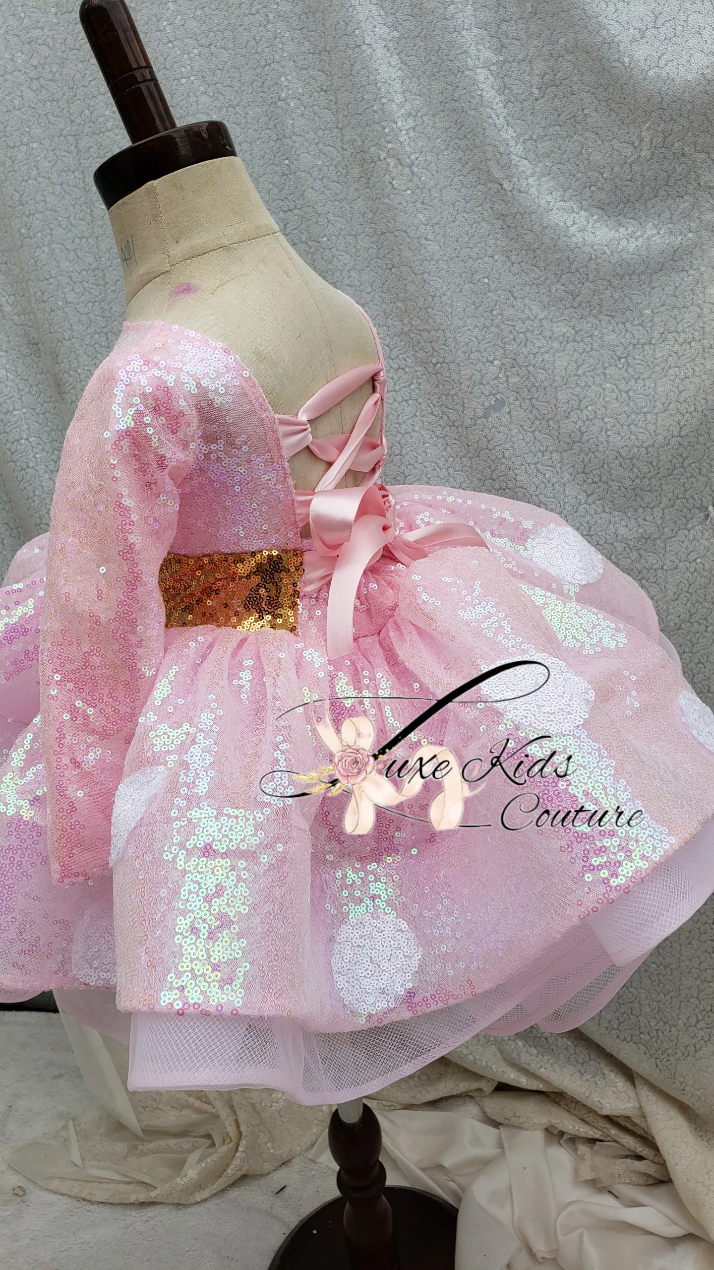 Pink Glam Cupcake Couture dress