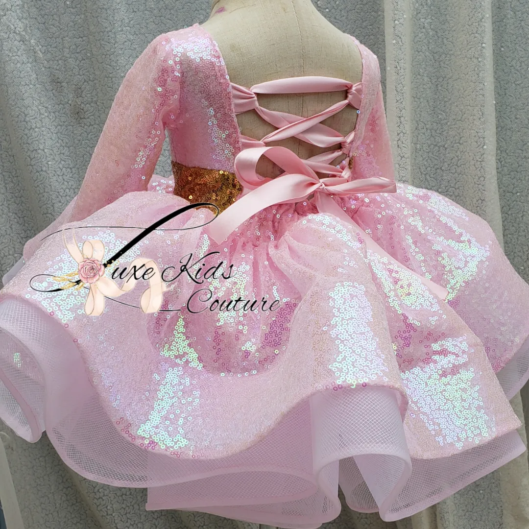 Pink Glam Cupcake Couture dress